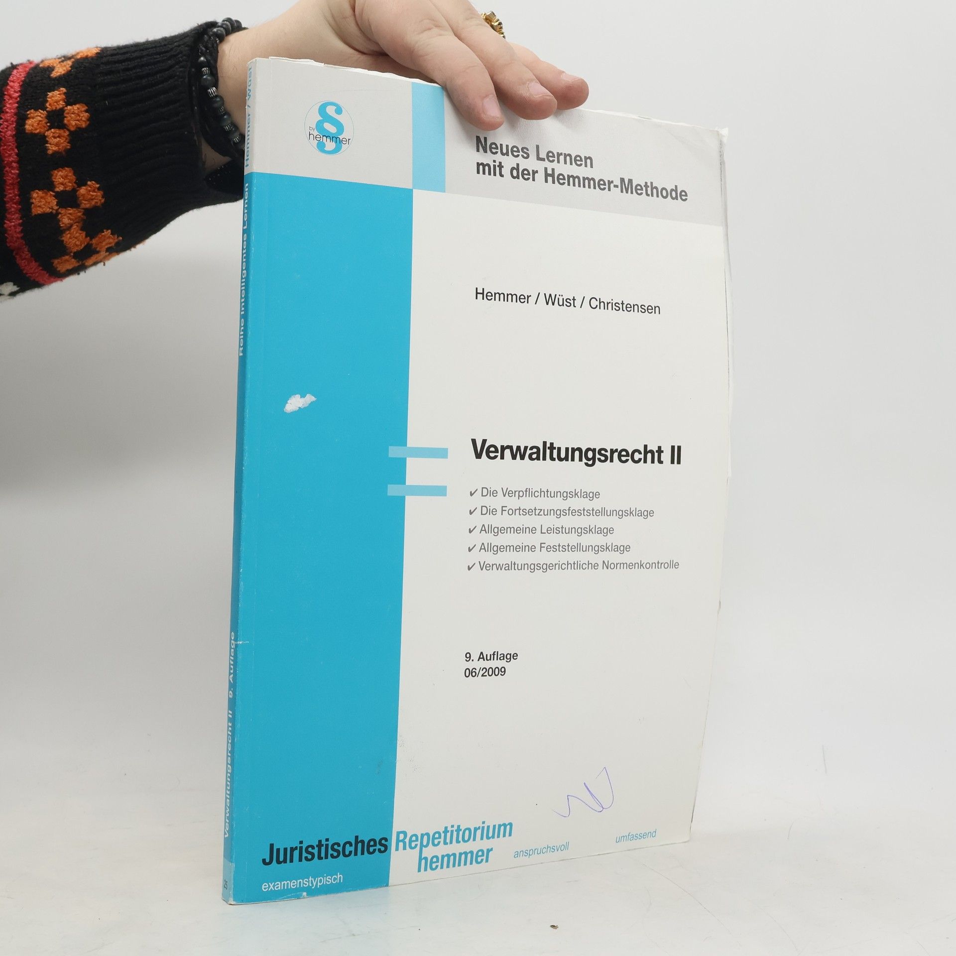 Karl-Edmund Hemmer Verwaltungsrecht 2