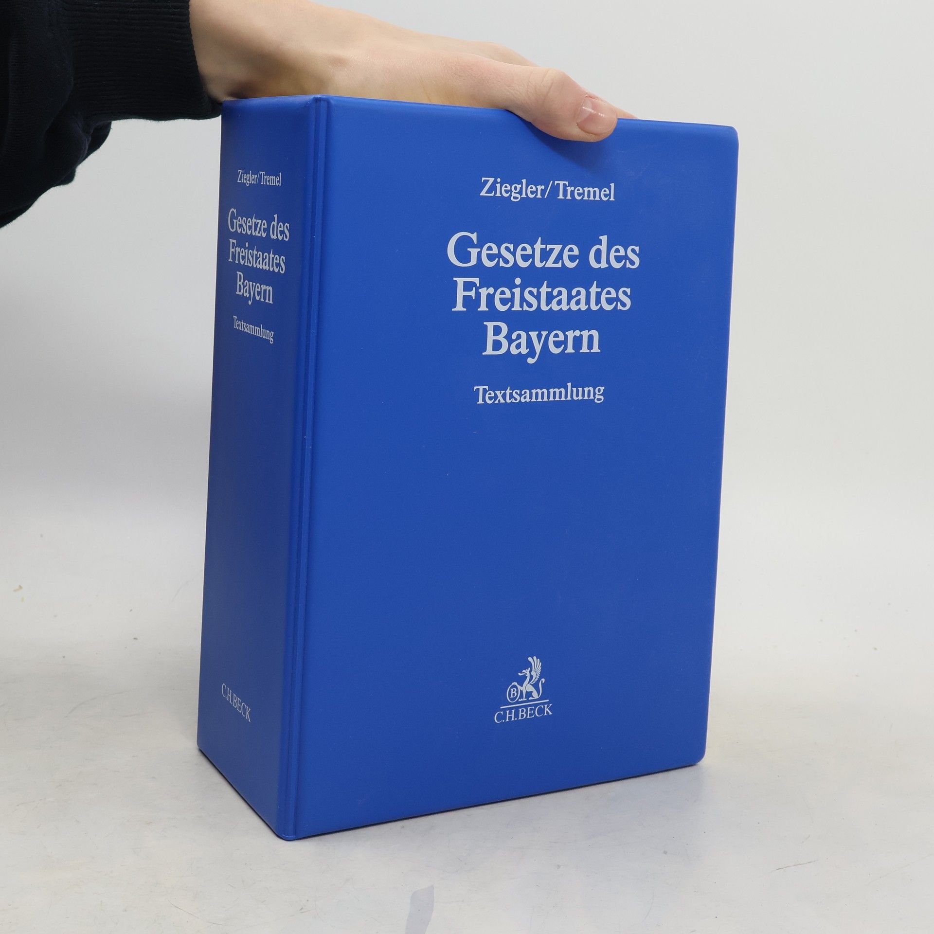 Georg Ziegler Gesetze des Freistaates Bayern