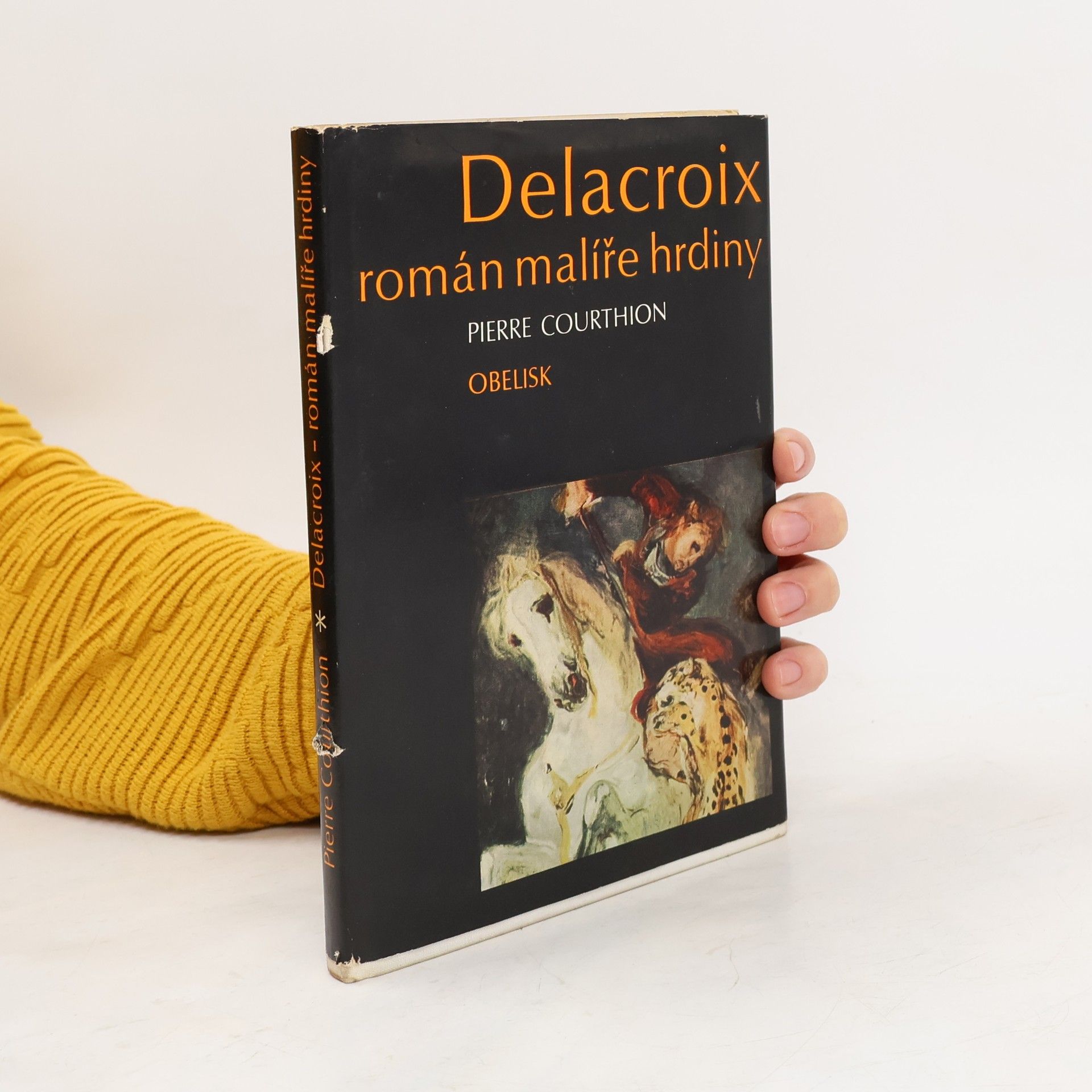 Pierre Courthion Delacroix. Román malíře hrdiny