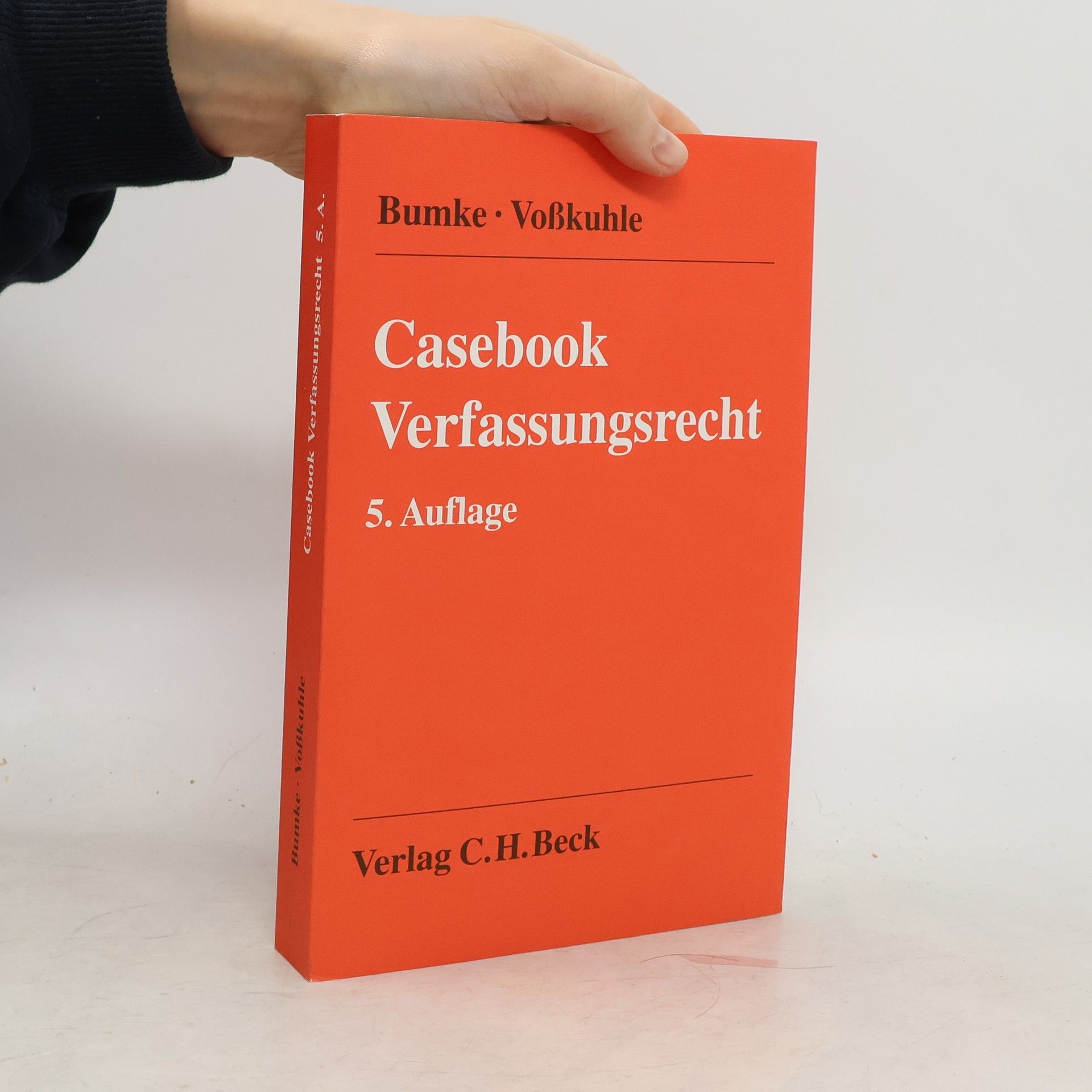 Christian Bumke Casebook Verfassungsrecht