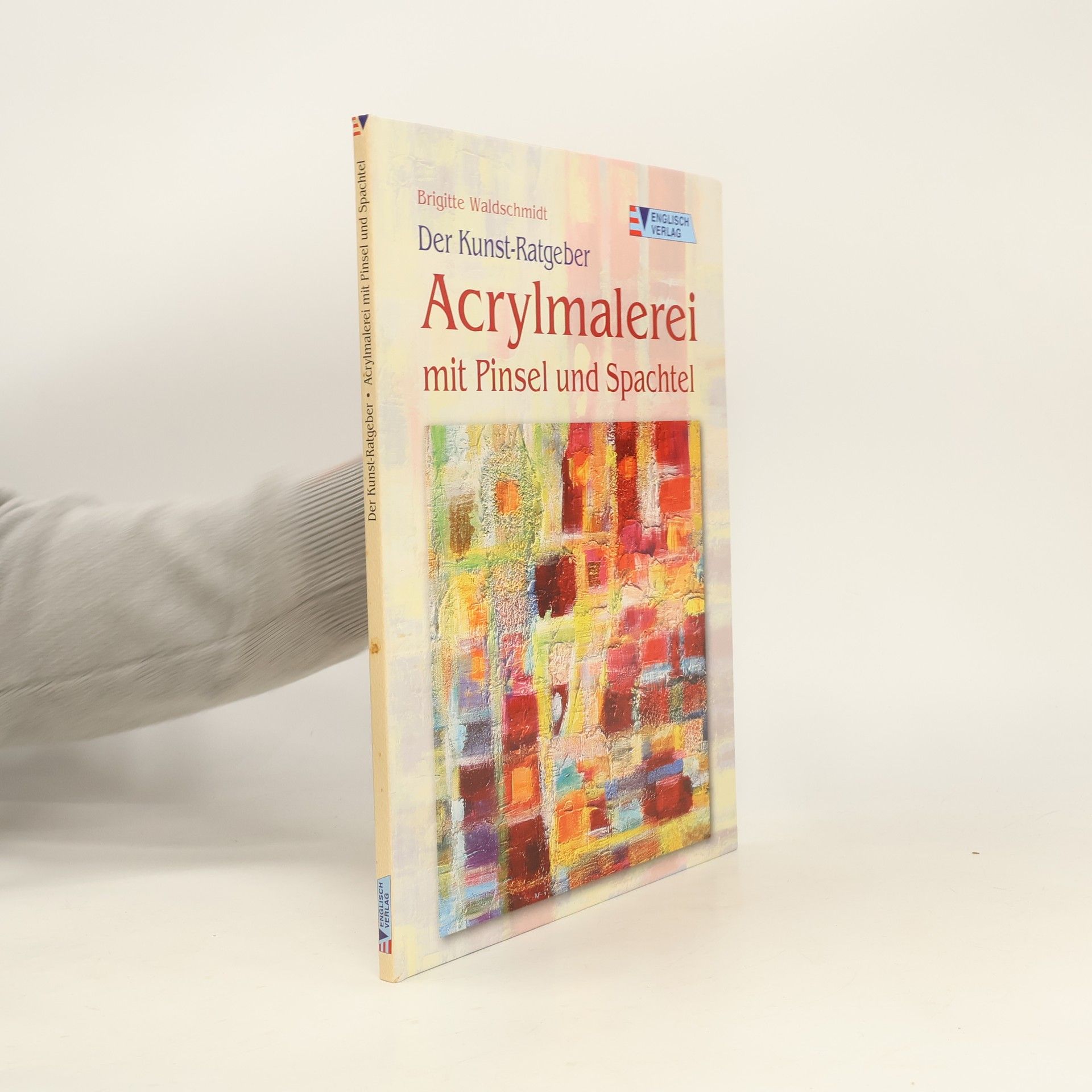 Brigitte Waldschmidt Acrylmalerei mit Pinsel und Spachtel