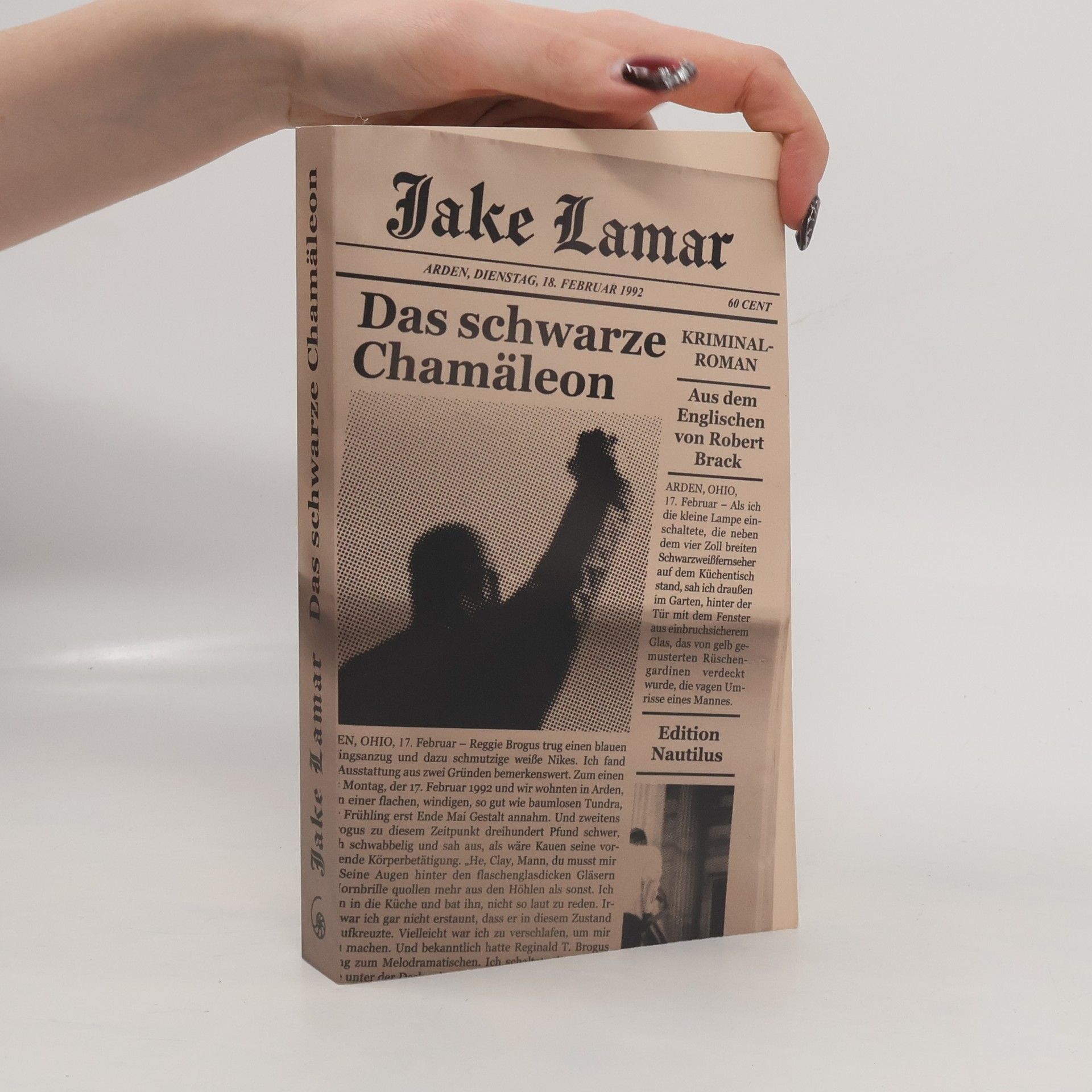 Das schwarze Chamäleon. Kriminalroman