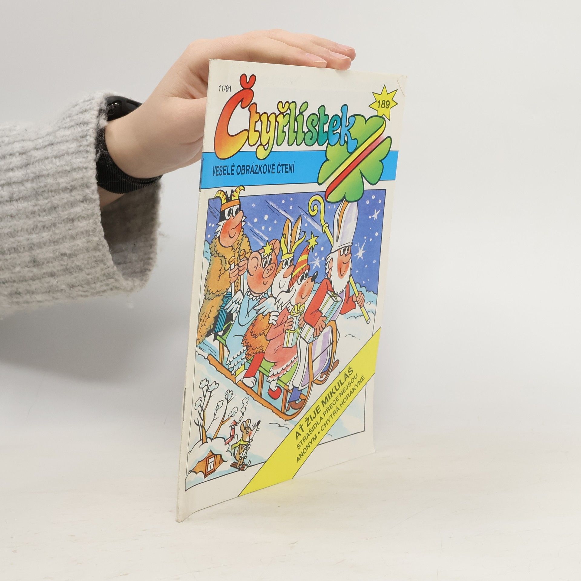 Kolektiv autorů Čtyřlístek 189. 11/1991