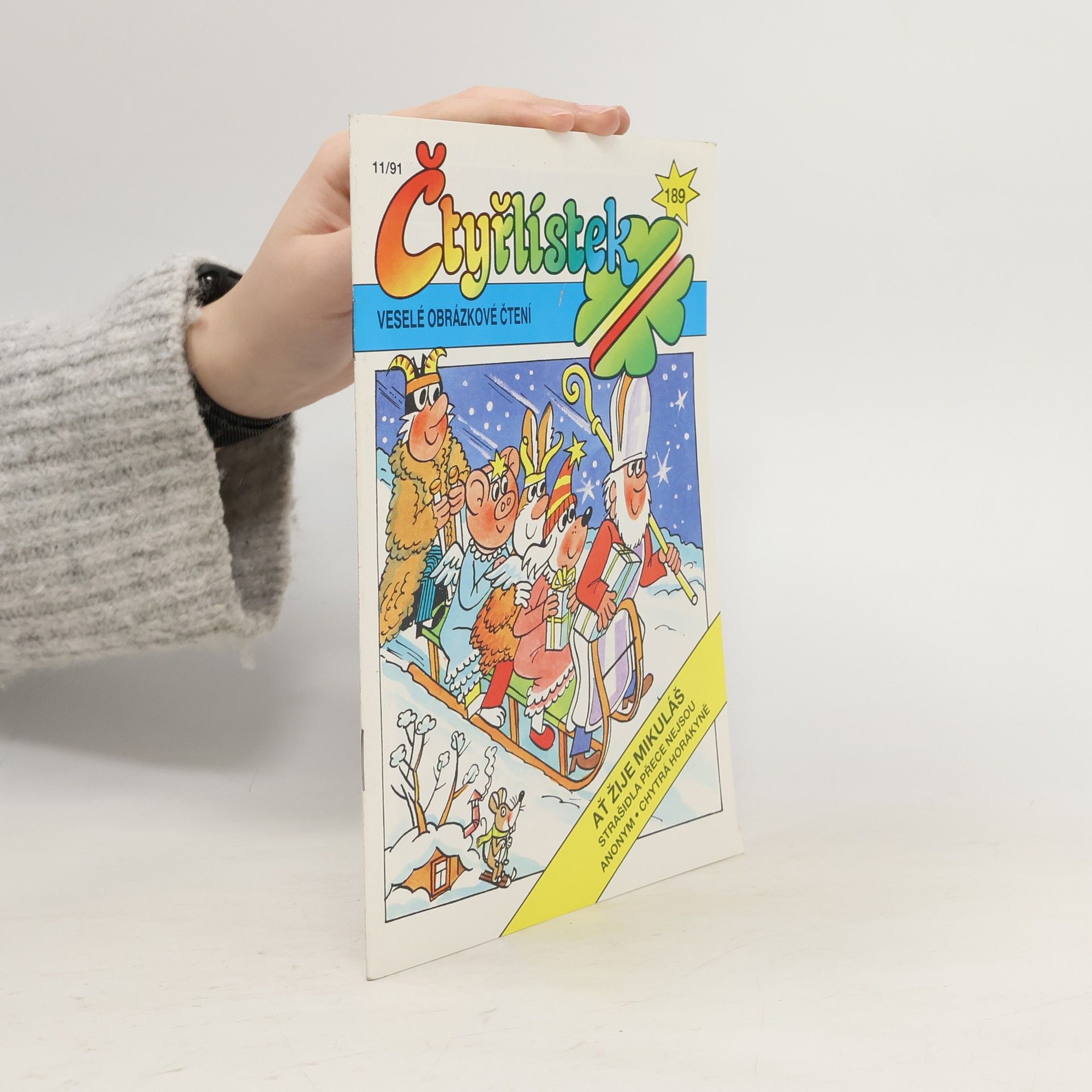 Kolektiv autorů Čtyřlístek 189. 11/1991