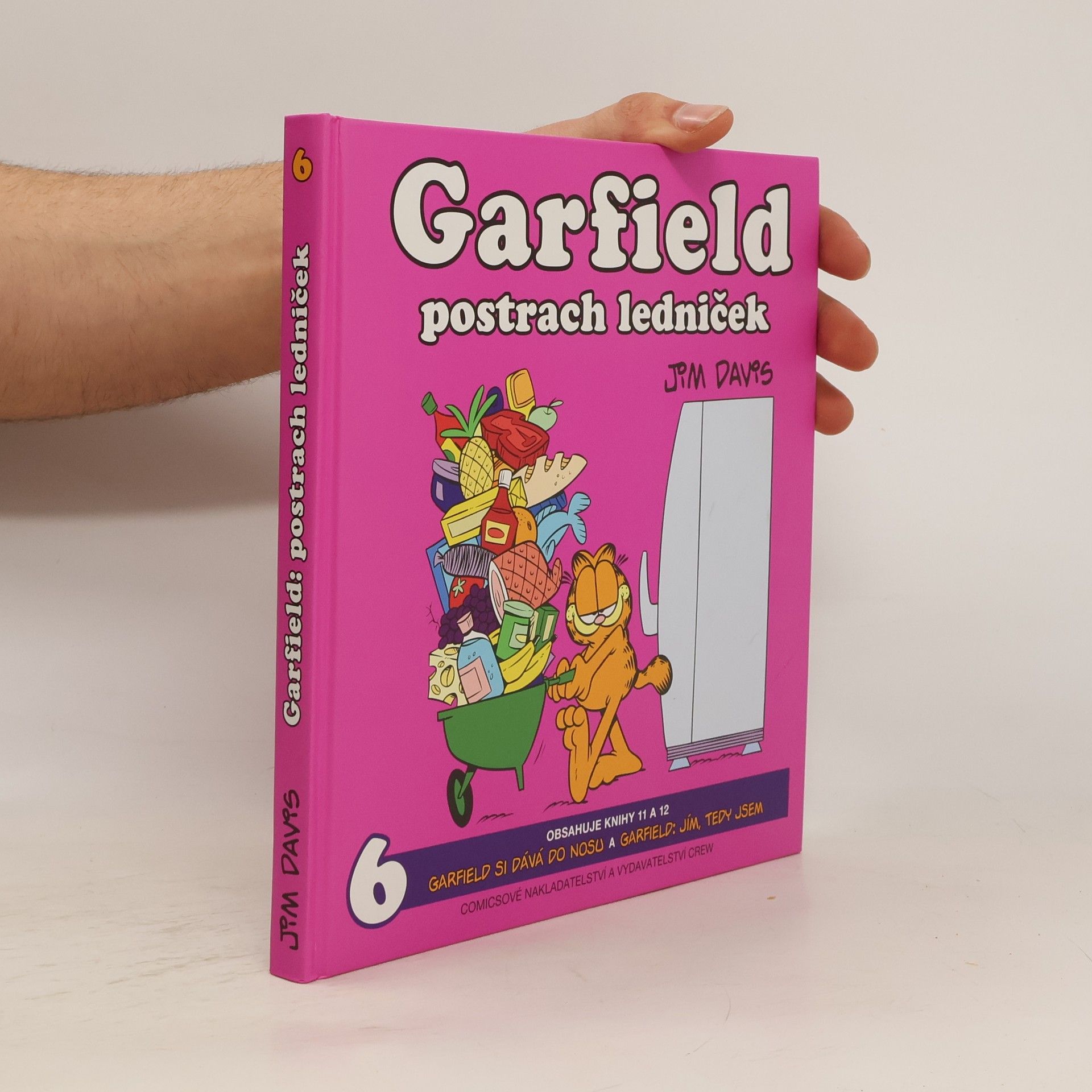 Jim Davis Garfield postrach ledniček