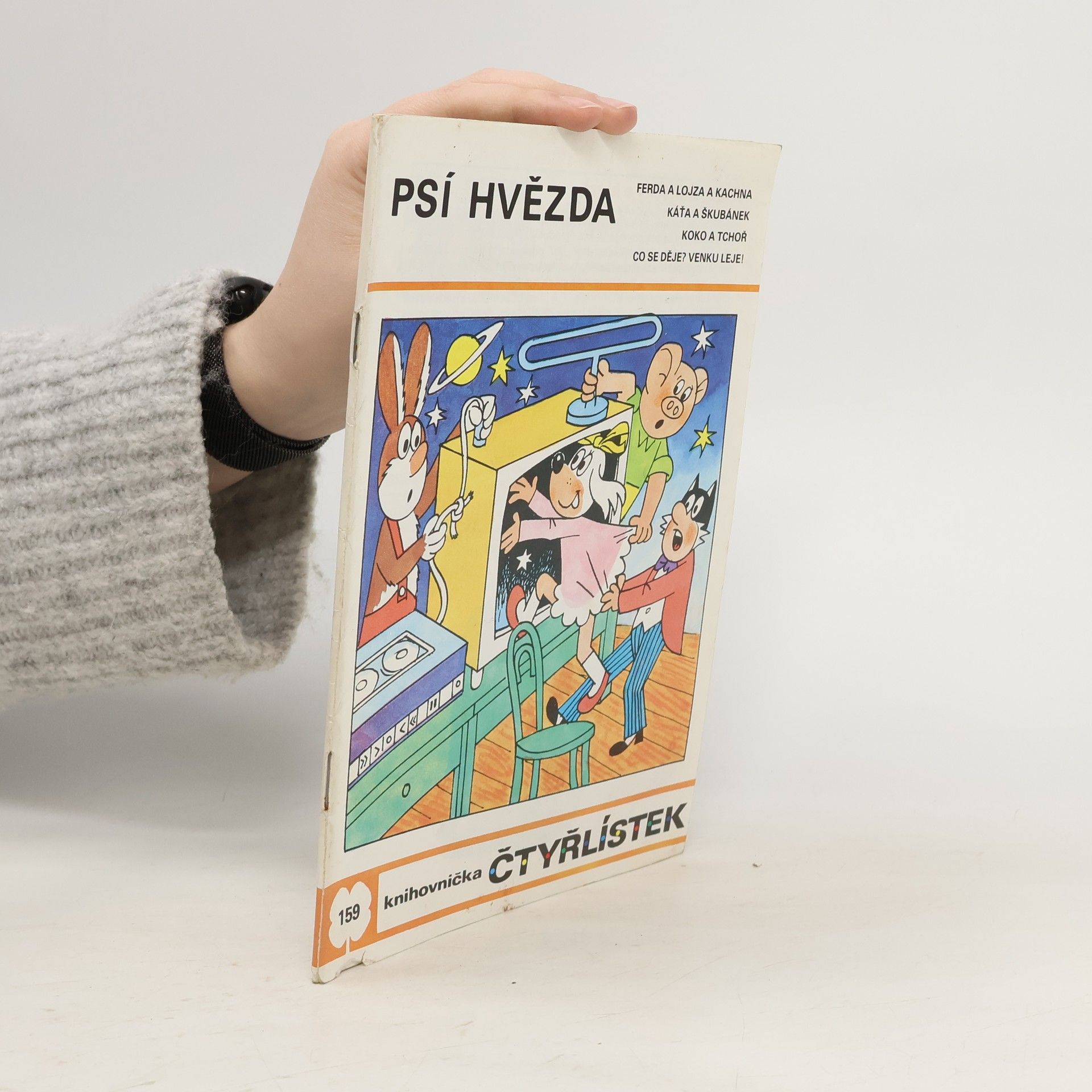 Ljuba Štíplová Čtyřlístek 159. Psí hvězda