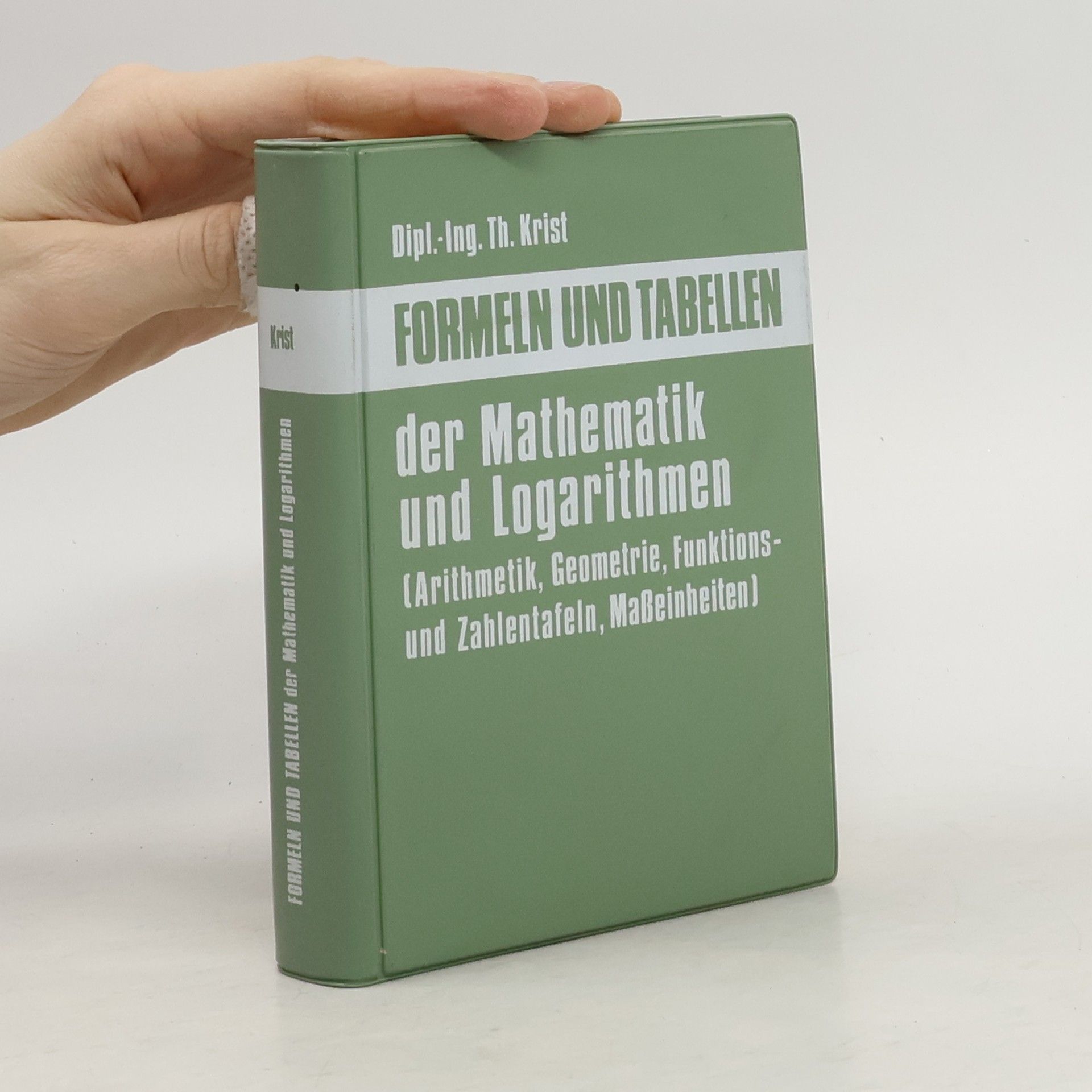 AA.VV. Formeln und Tabellen der Mathematik und Logarithmen