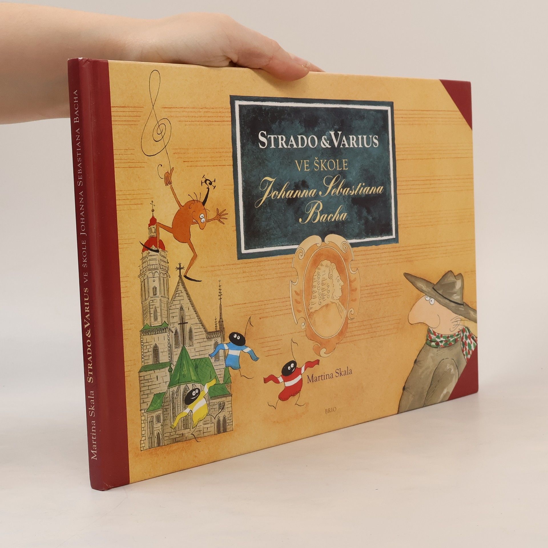Martina Skala Strado & Varius ve škole Johanna Sebastiana Bacha
