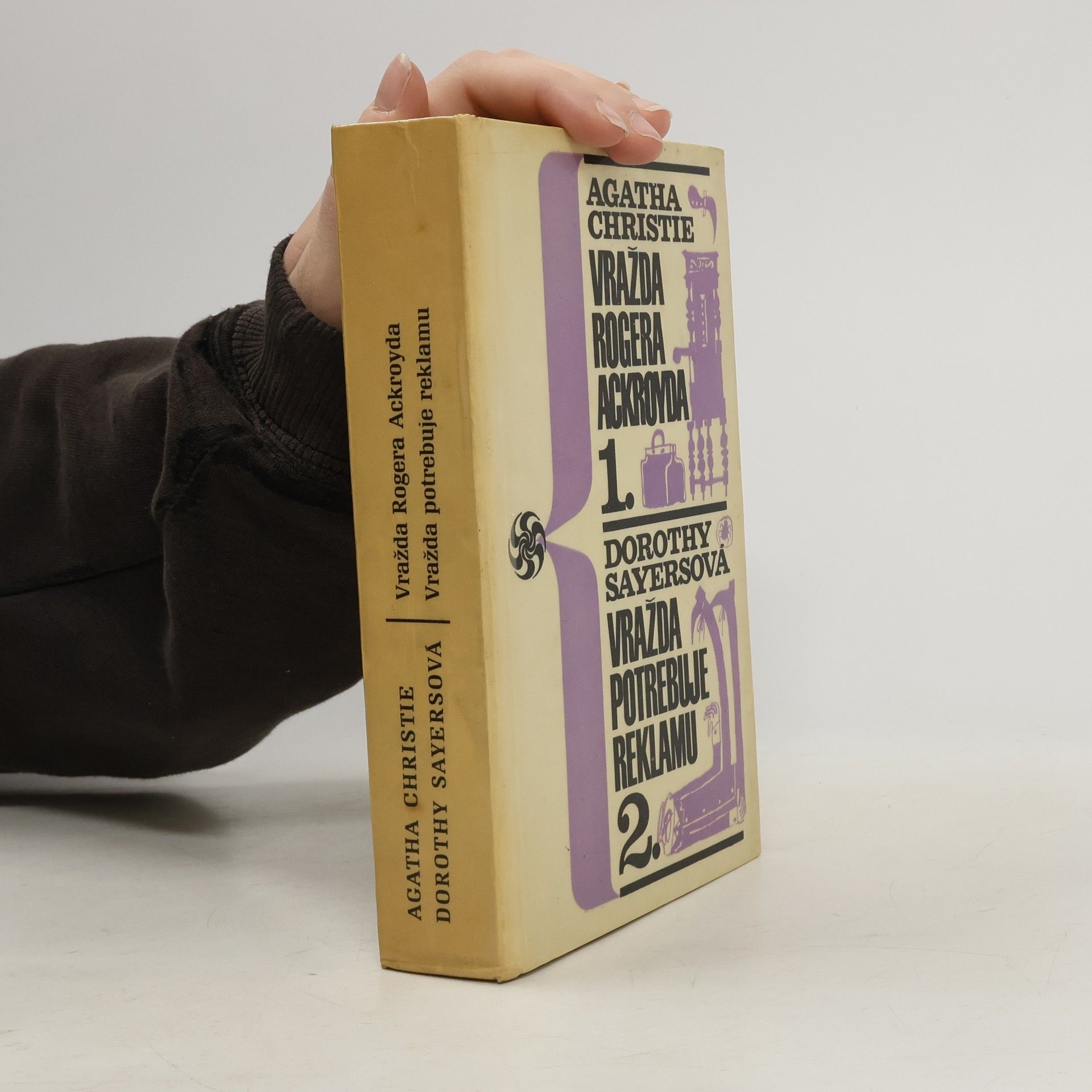 Agatha Christie Vražda Rogera Ackroyda. Vražda potřebuje reklamu