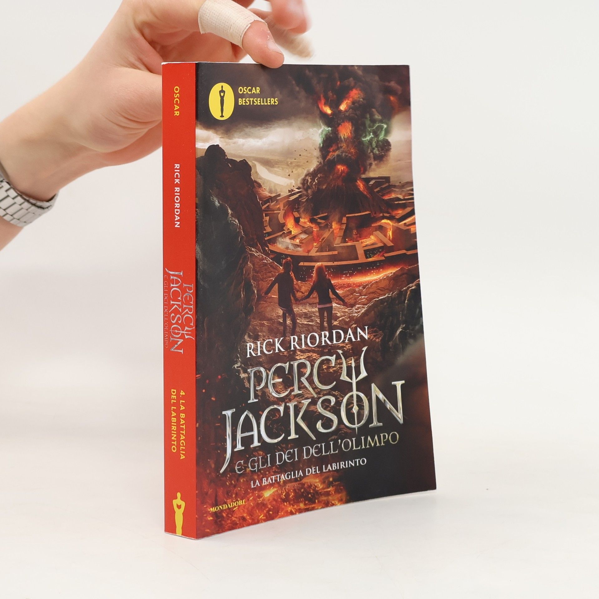 Rick Riordan Percy Jackson e gli Dei dell'Olimpo - 4: La battaglia del Labirinto