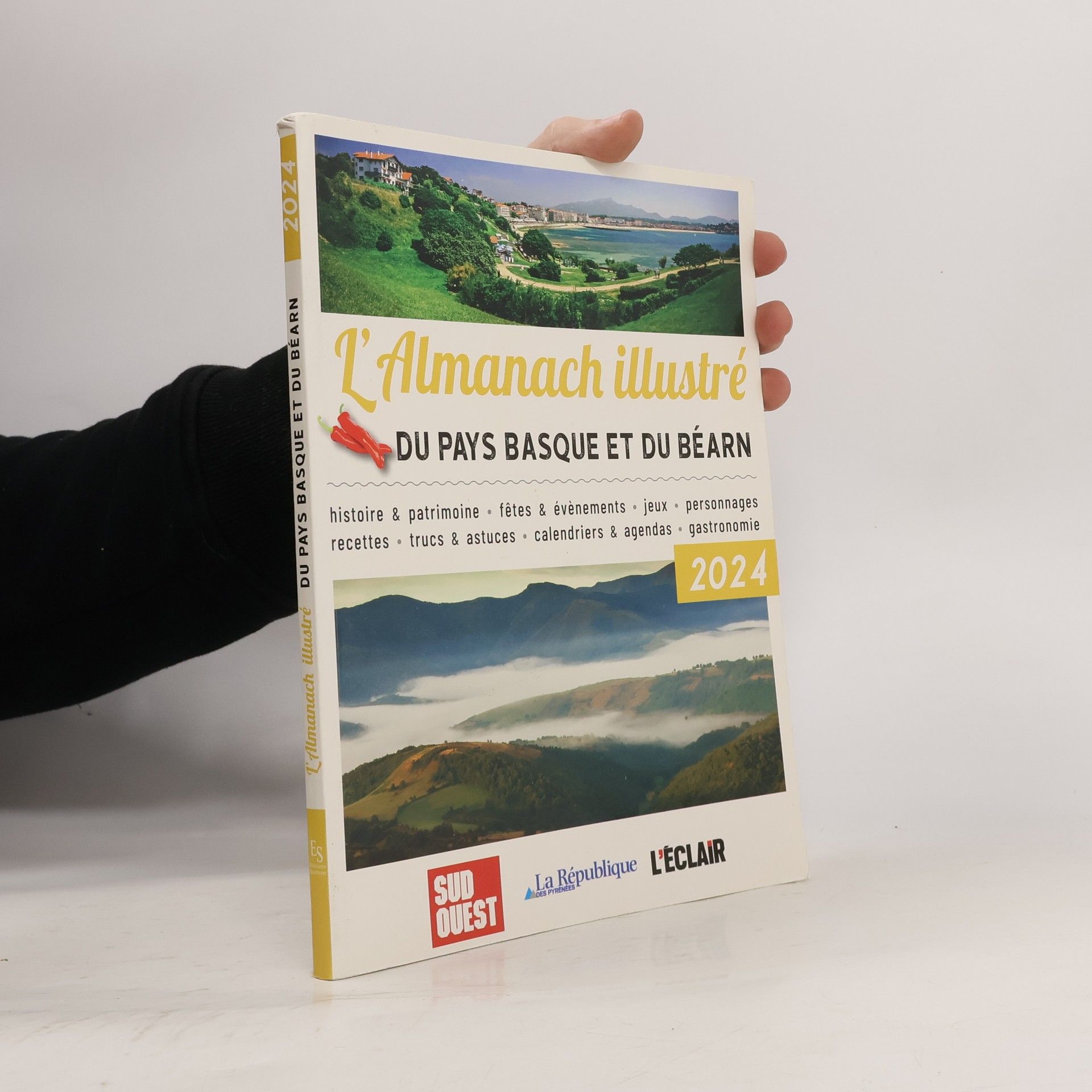 Collectif d'auteurs L'almanach illustré du Pays Basque et du Béarn 2024