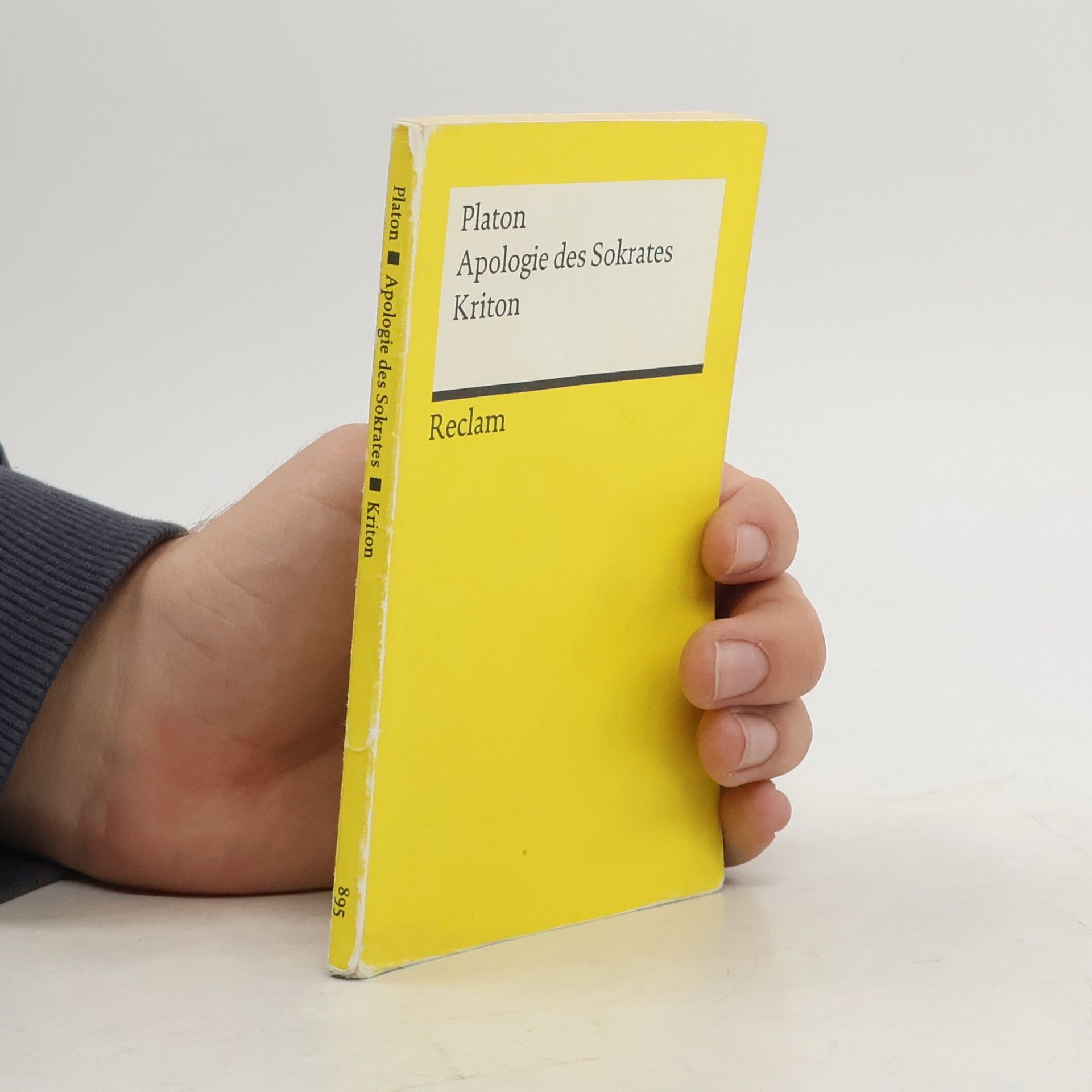 Platón Apologie des Sokrates Kriton