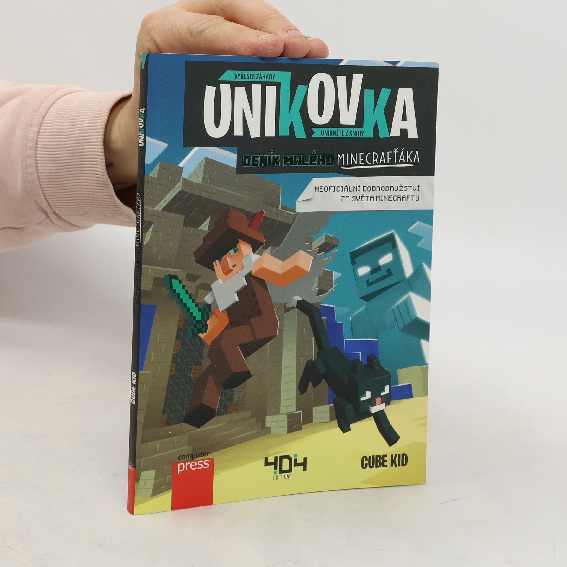 Cube Kid Deník malého minecrafťáka - únikovka