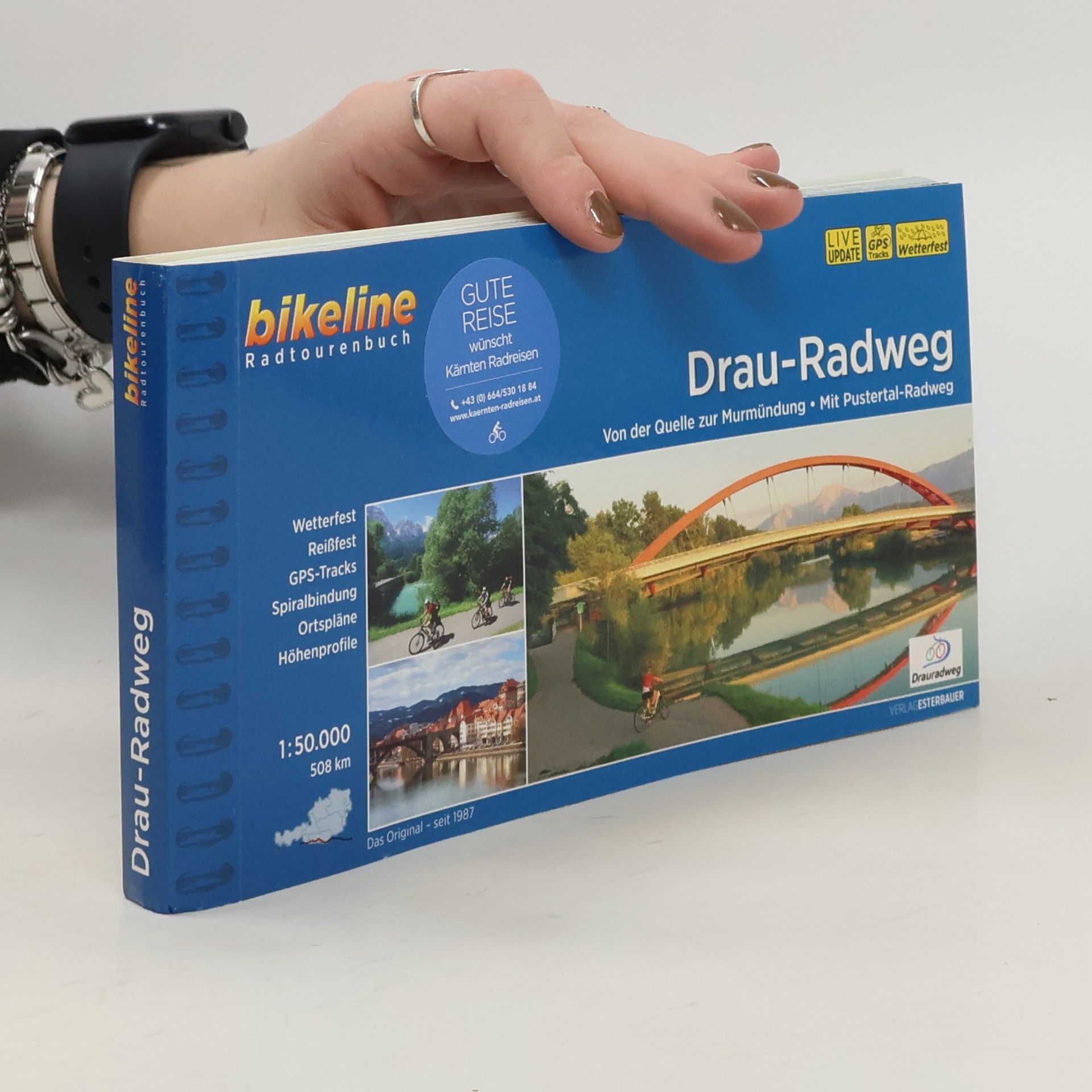 Auteurscollectief Bikeline Radtourenbücher: Drau-Radweg