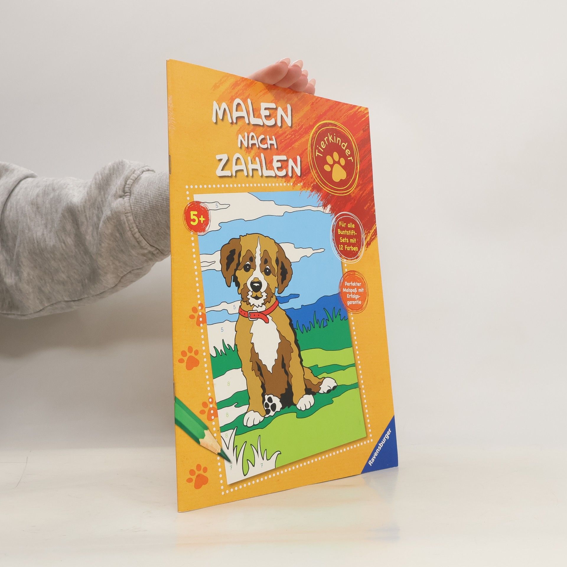 Malen nach Zahlen: Tierkinder