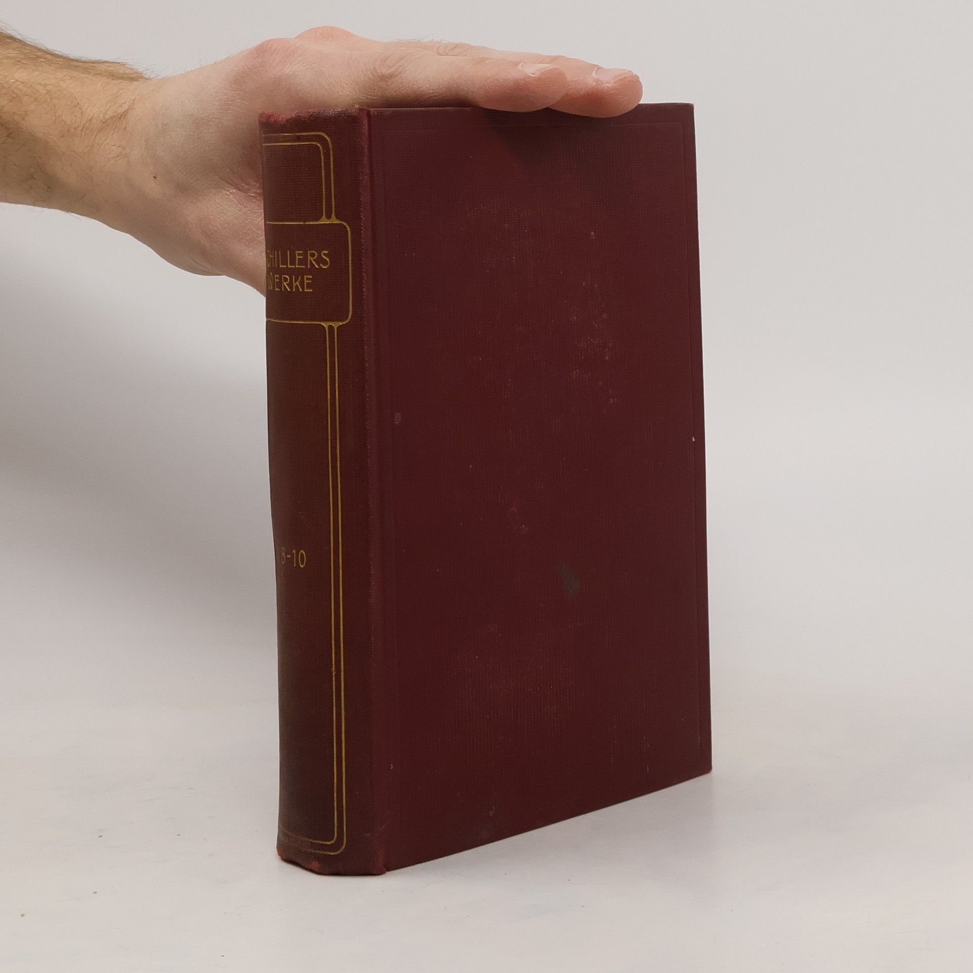 Artur Kutscher Schillers Werke 8-10