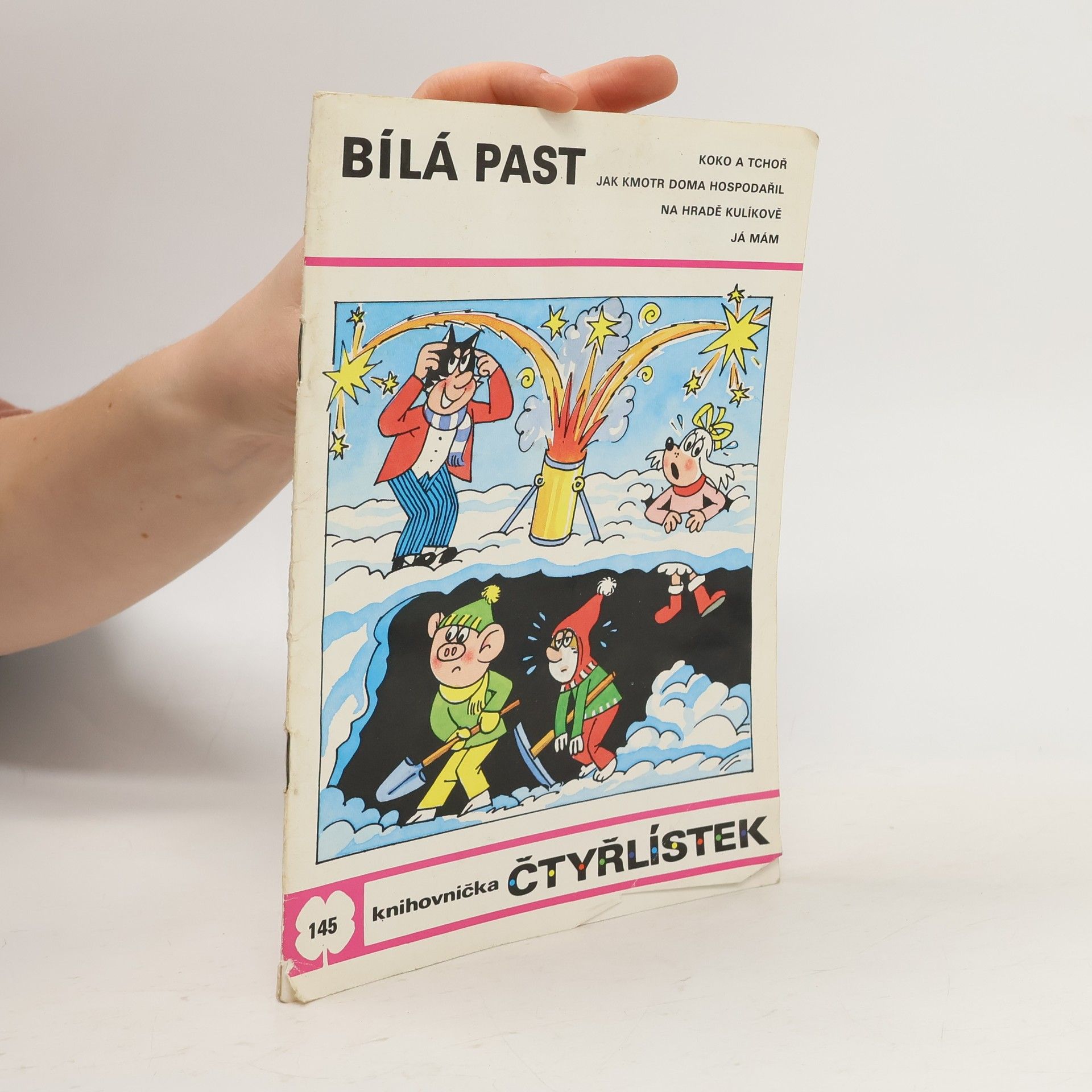 Jaroslav Němeček Čtyřlístek 145. Bílá past