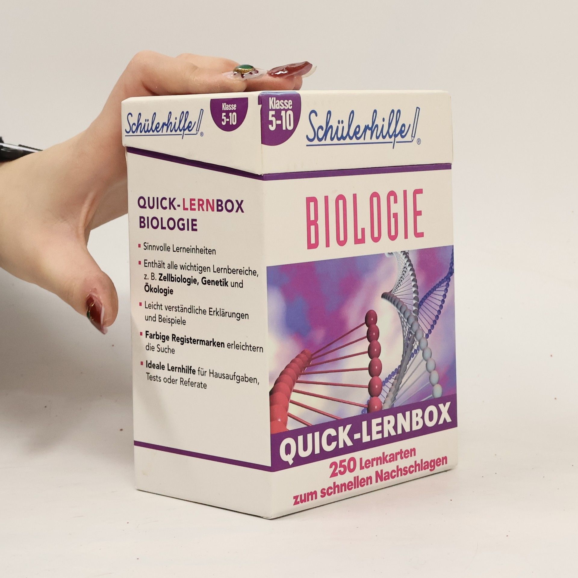 Collectif d'auteurs Quick-Lernbox Biologie, Klasse 5-10