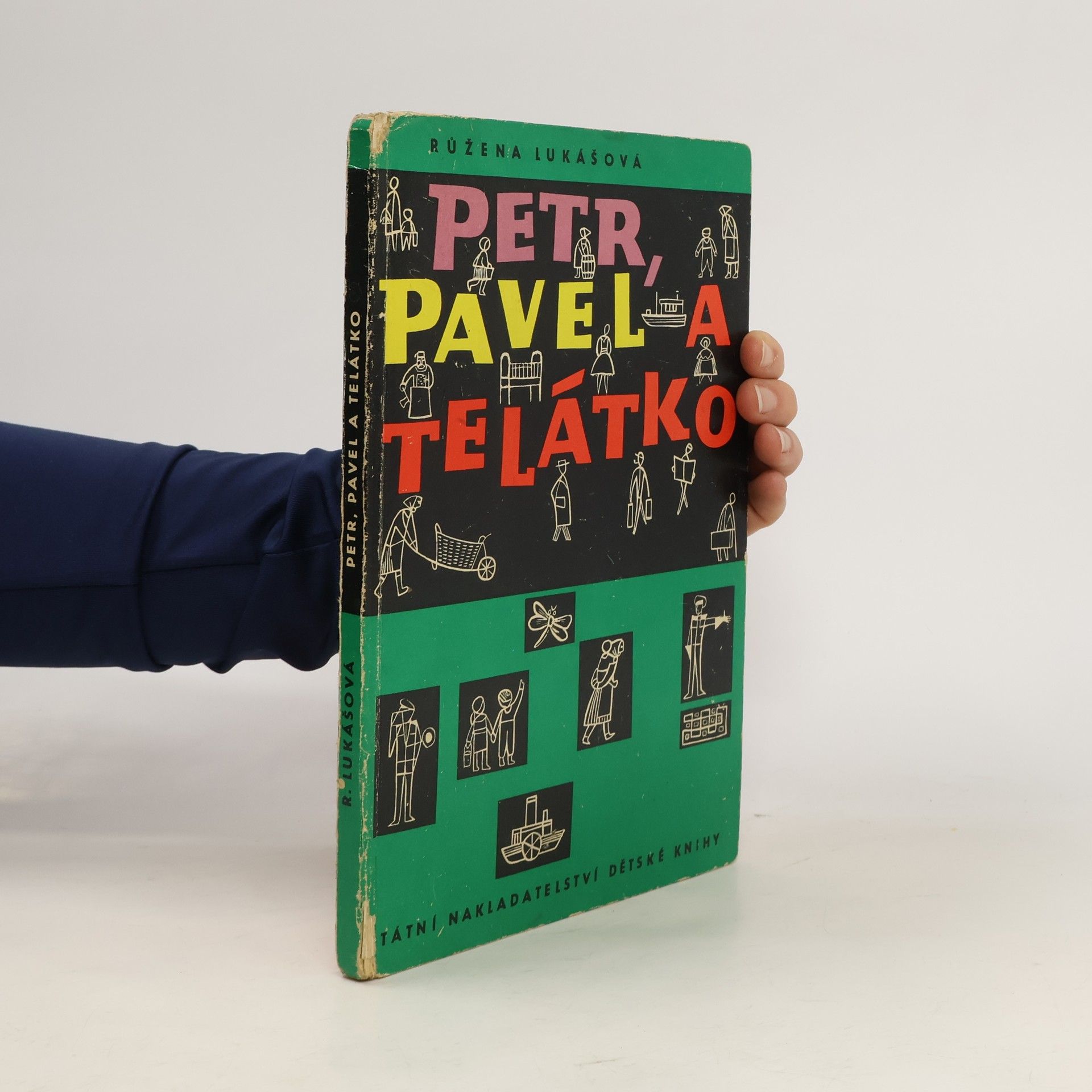 Růžena Lukášová Petr Pavel a telátko