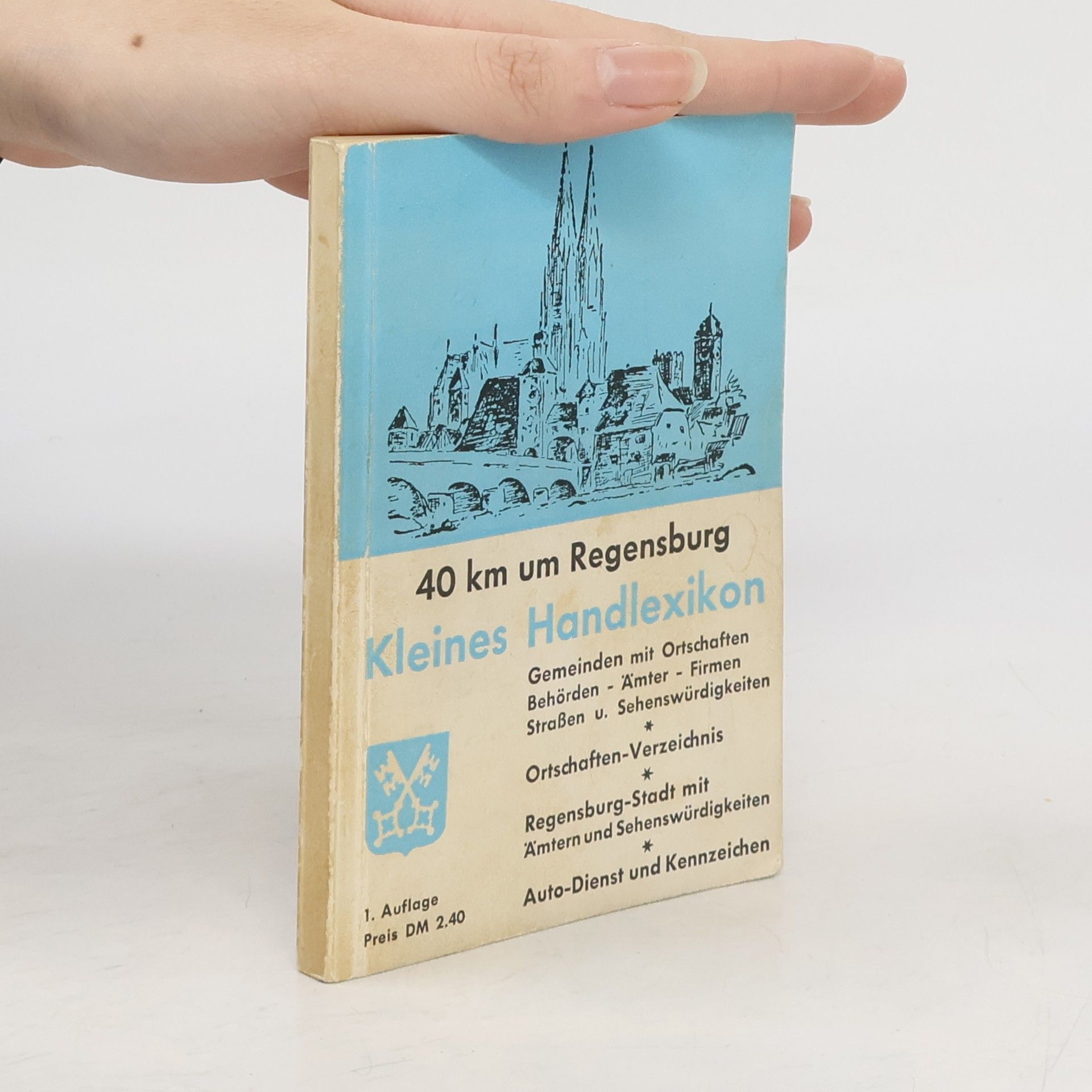 AA.VV. 40 km um Regensburg. Kleines Handlexikon