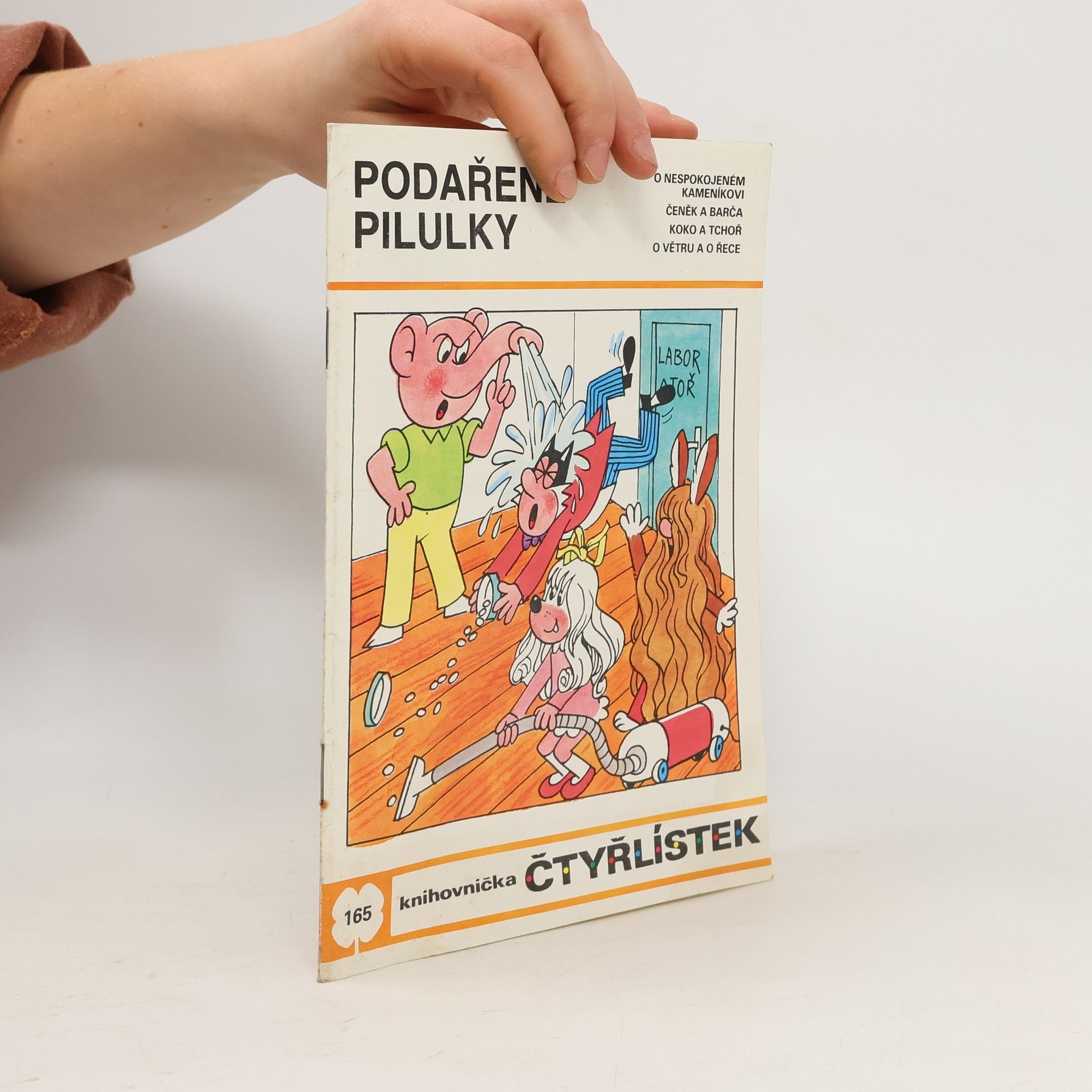 Jaroslav Němeček Čtyřlístek 165. Podařené pilulky