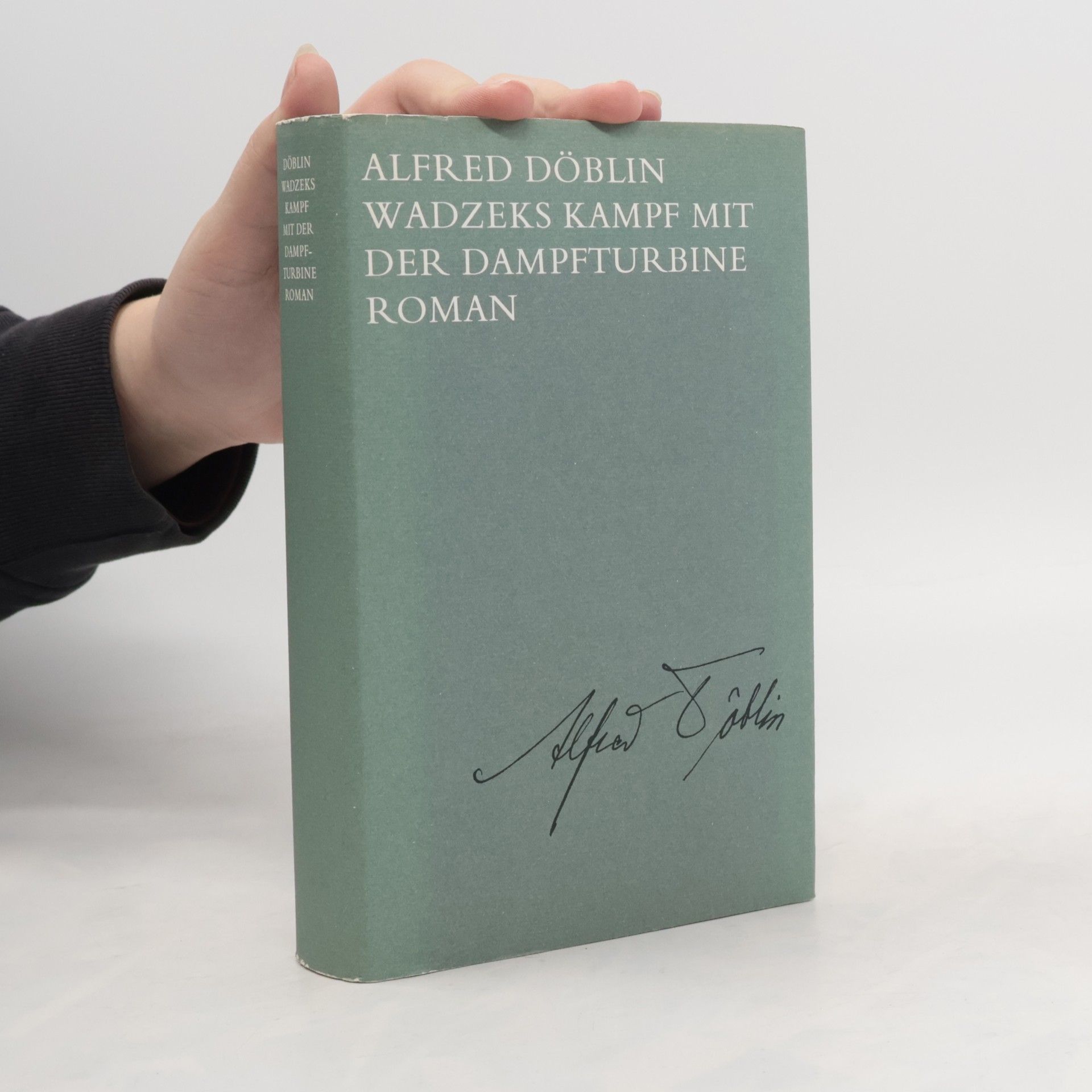 Alfred Döblin Wadzeks Kampf mit der Dampfturbine