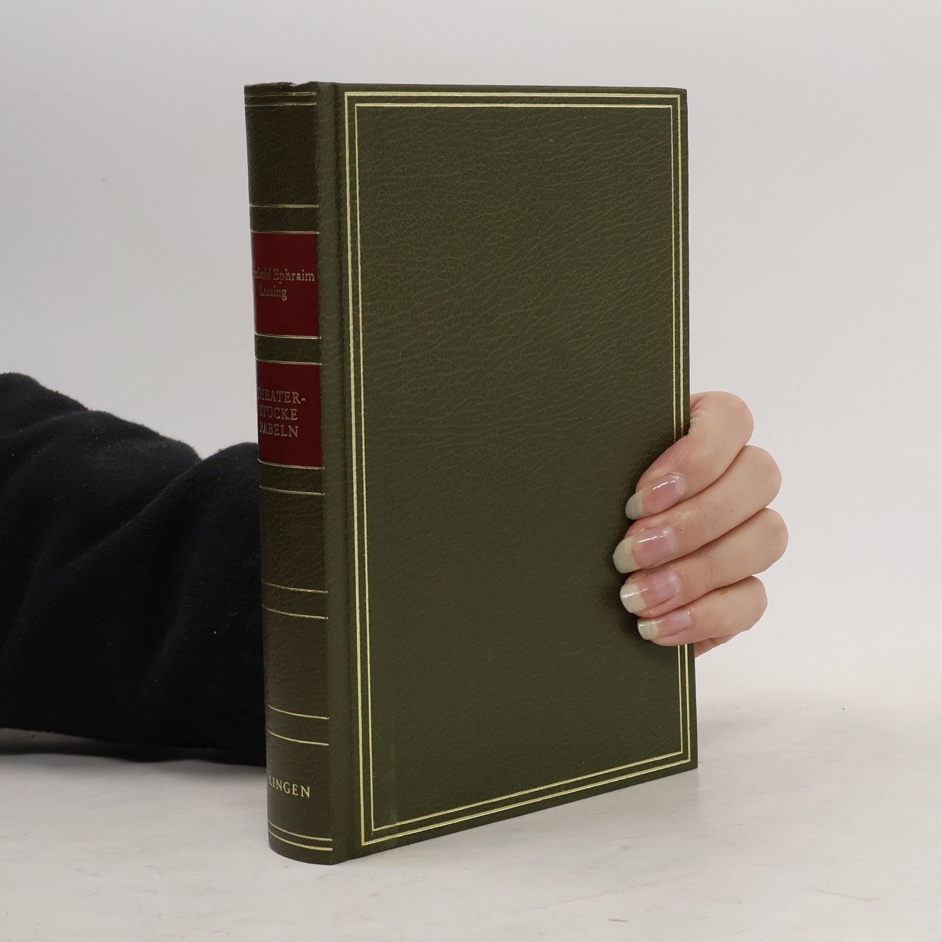 Gotthold Ephraim Lessing Theaterstücke. Fabeln