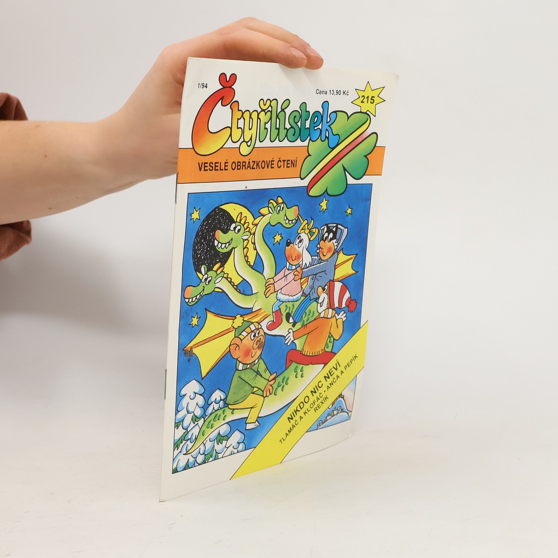 Kolektiv autorů Čtyřlístek 1/1994 215. Nikdo nic neví