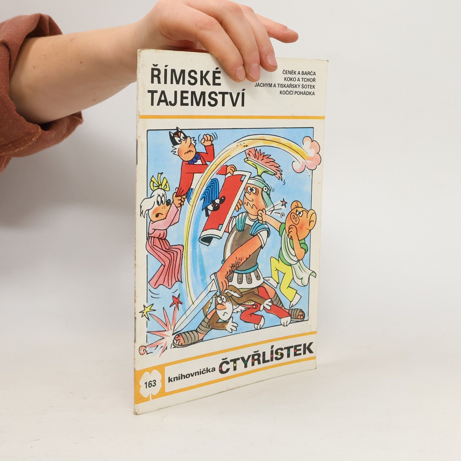 Jaroslav Němeček Čtyřlístek 163. Římské tajemství