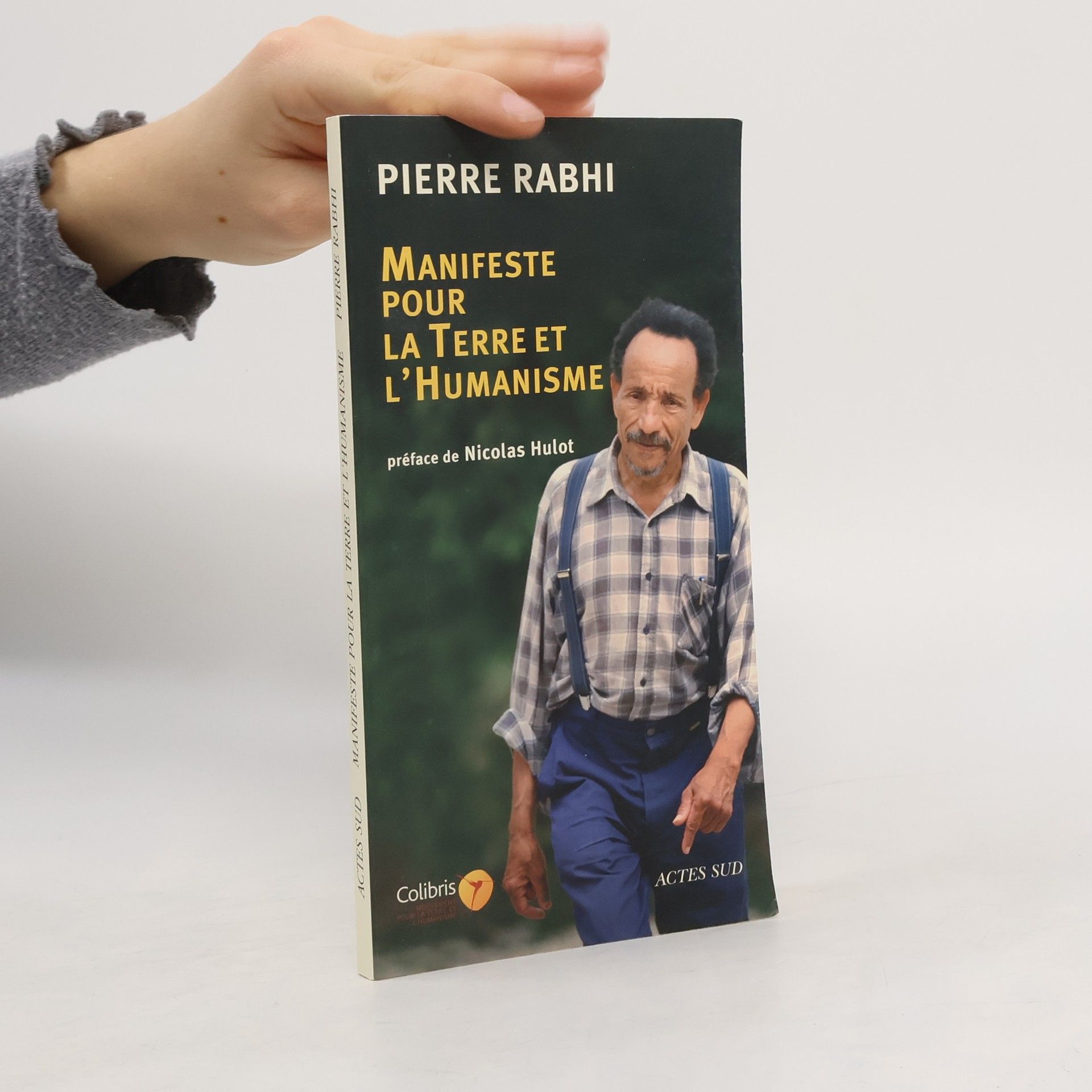 Nicolas Hulot Manifeste pour la terre et l'humanisme