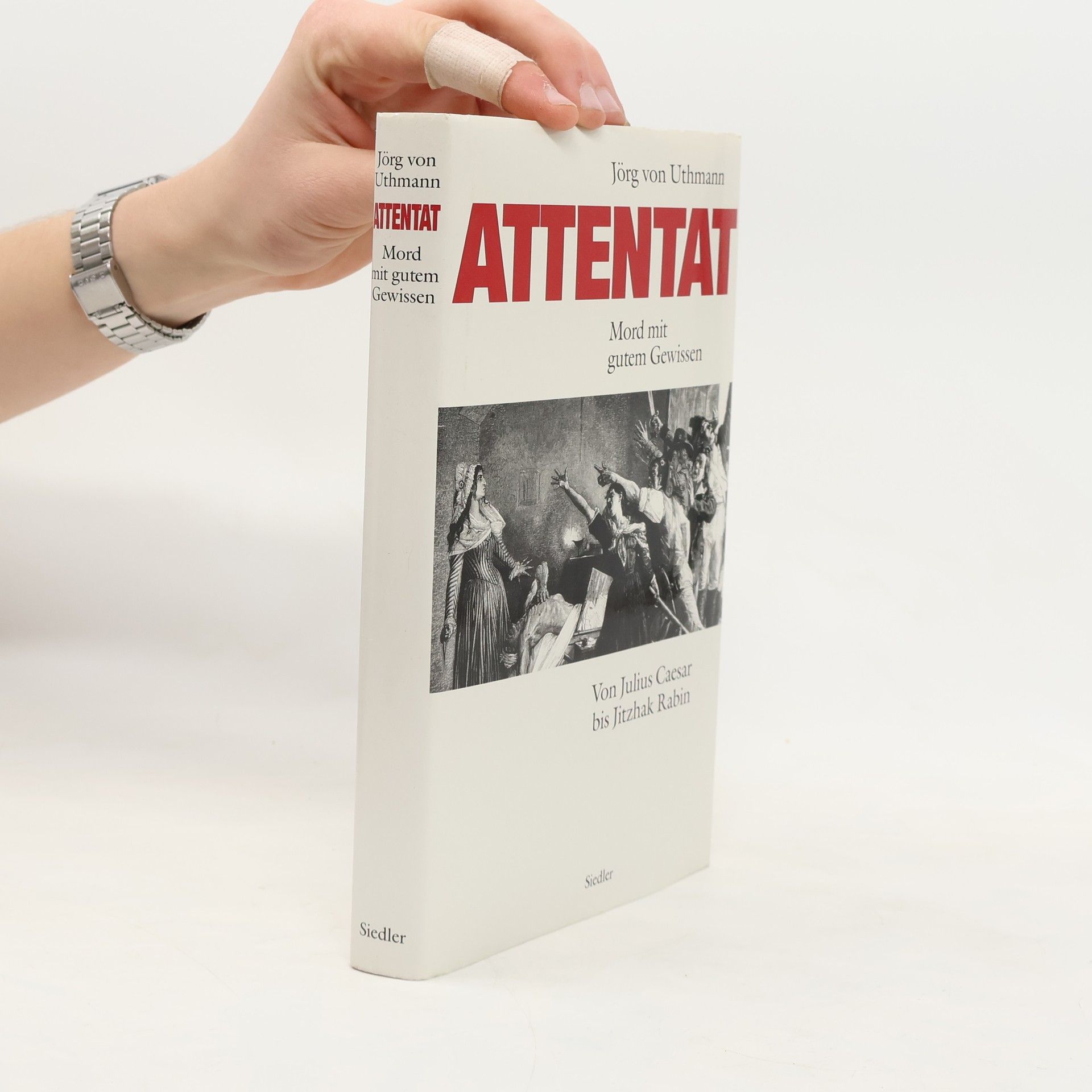 Jörg von Uthmann Attentat.