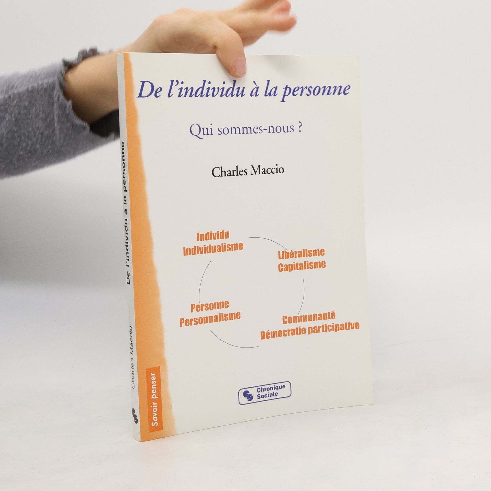 Charles Maccio De l'individu à la personne