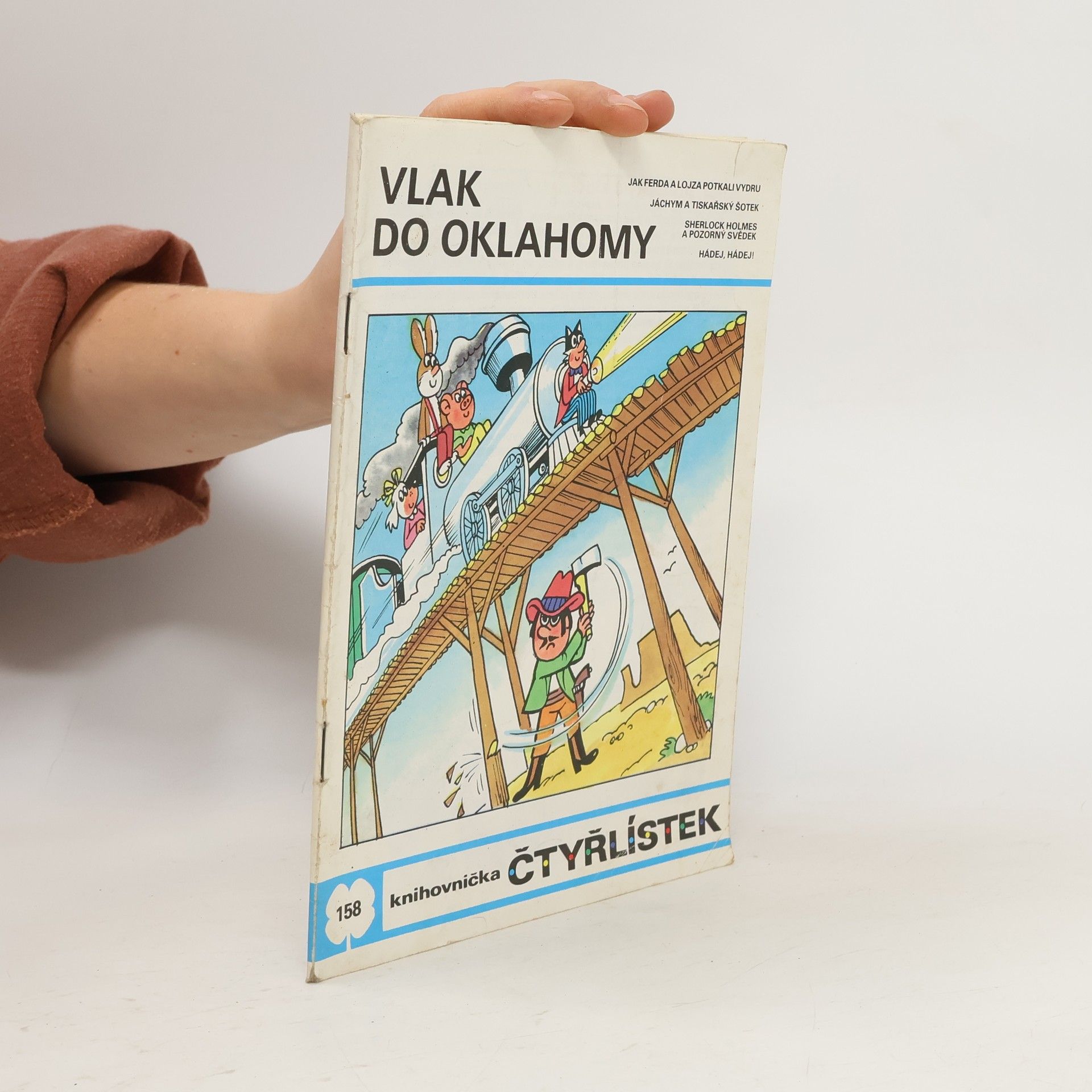 Jaroslav Němeček Čtyřlístek 158. Vlak do Oklahomy