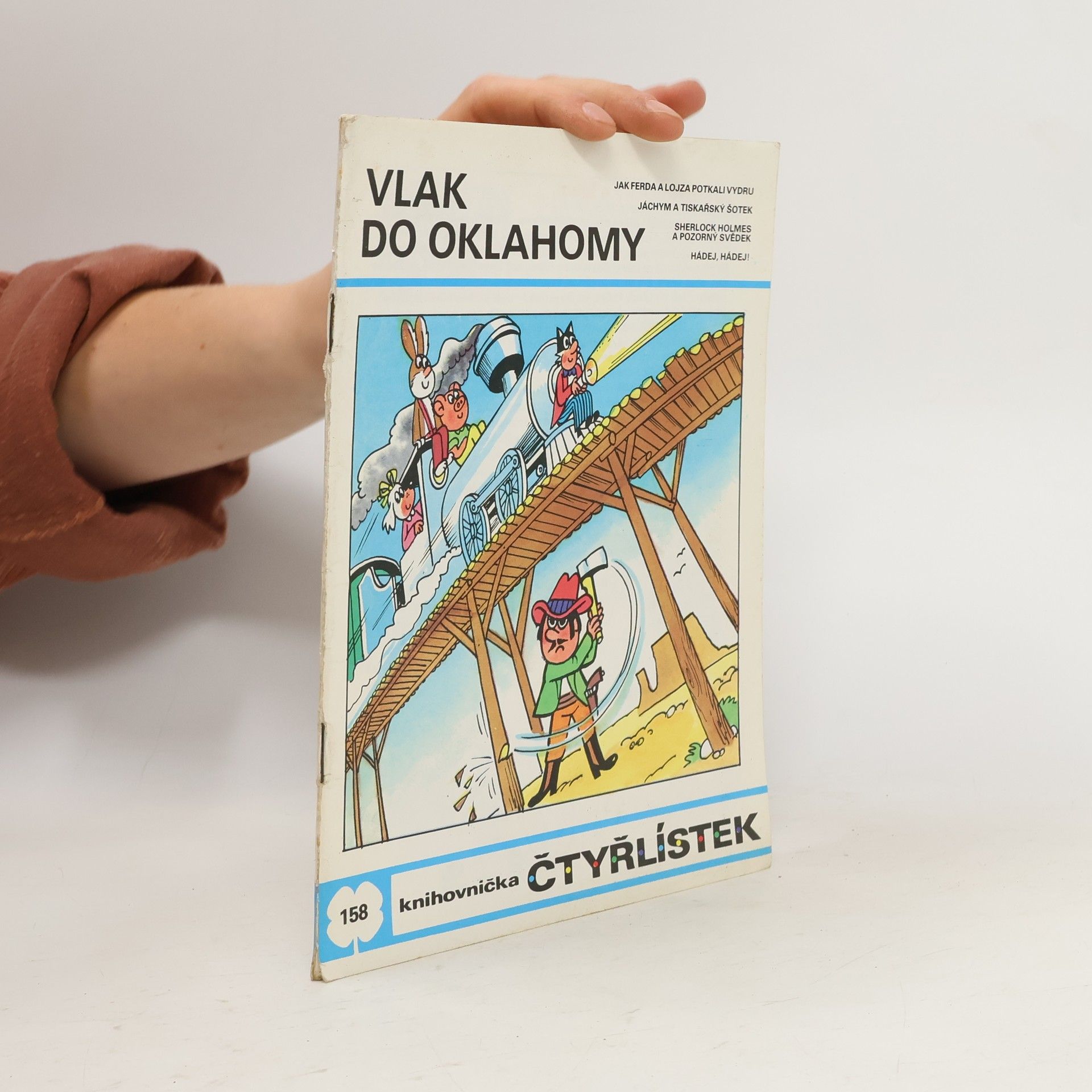 Jaroslav Němeček Čtyřlístek 158. Vlak do Oklahomy