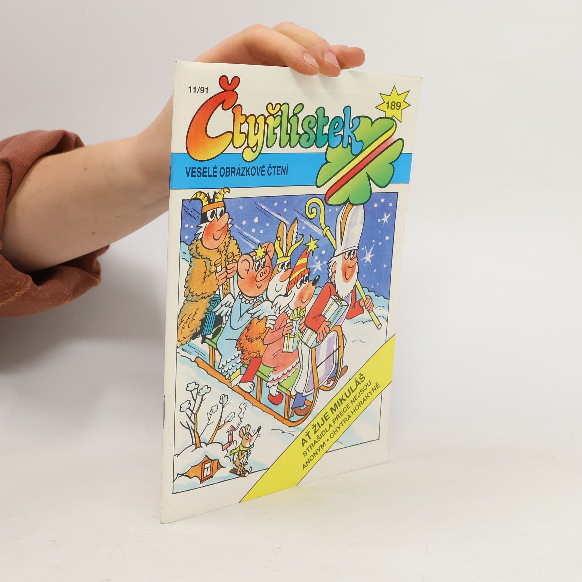 Autorenkollektiv Čtyřlístek 189. 11/1991