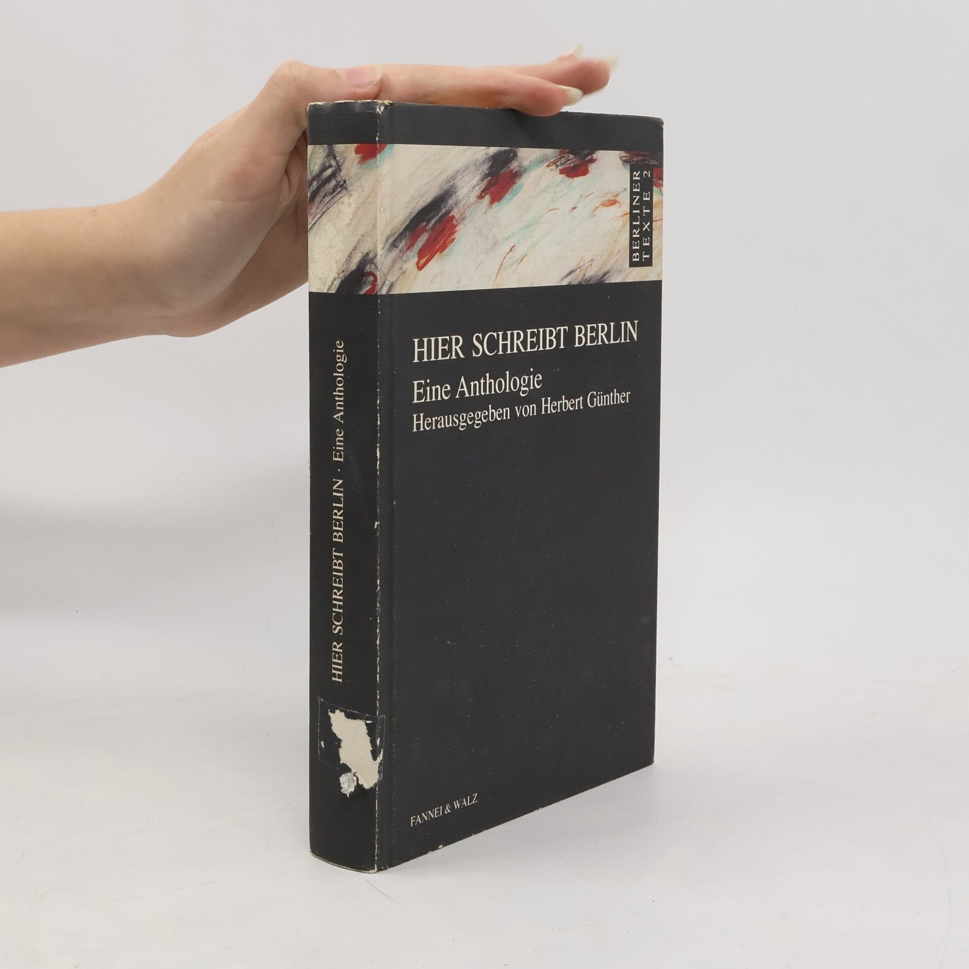 Herbert Günther Hier schreibt Berlin
