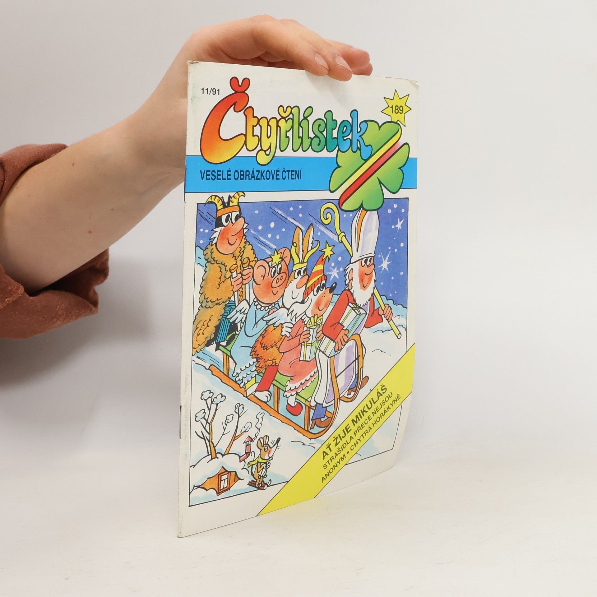 Kolektív autorov Čtyřlístek 189. 11/1991