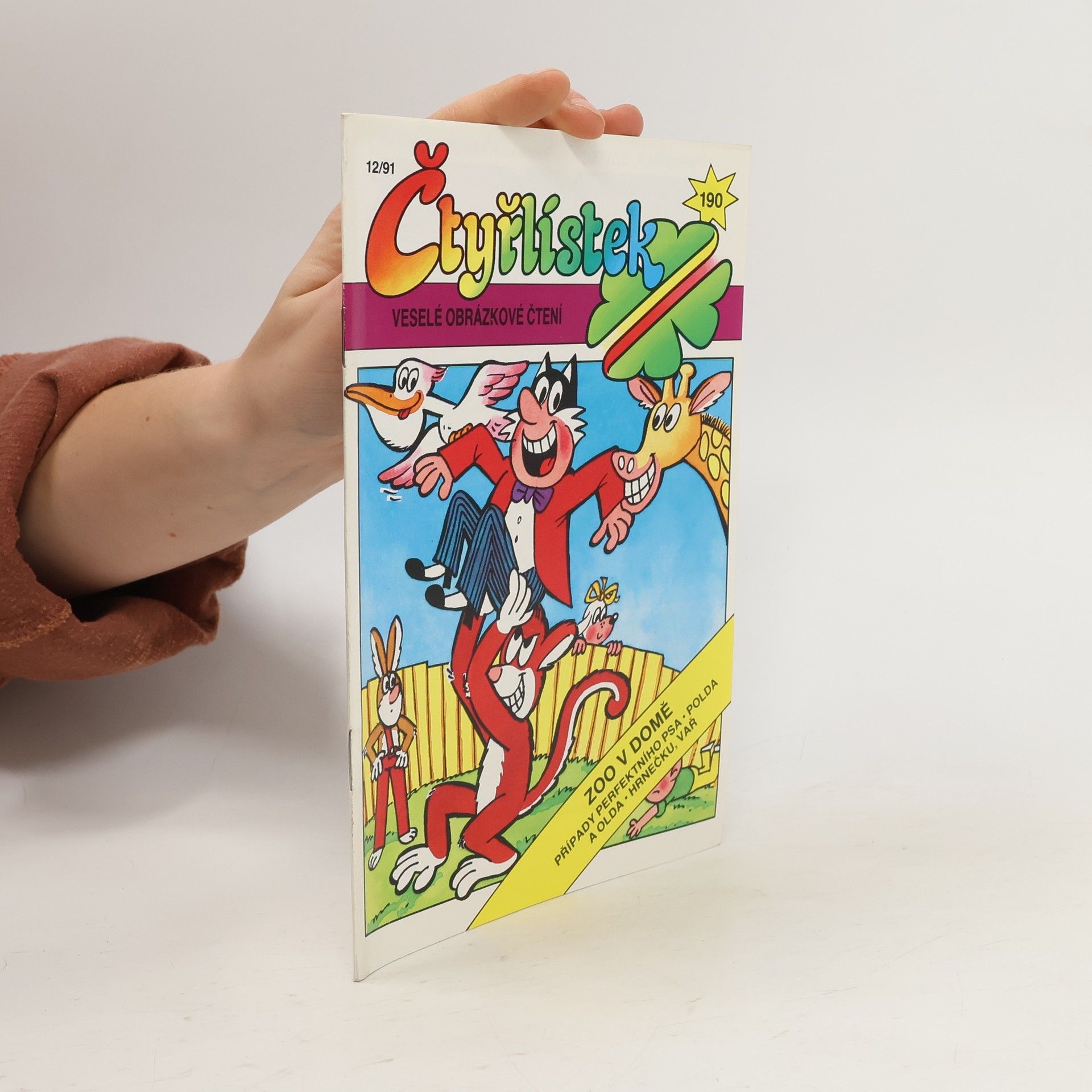 Jaroslav Němeček Čtyřlístek 190, 12/1991