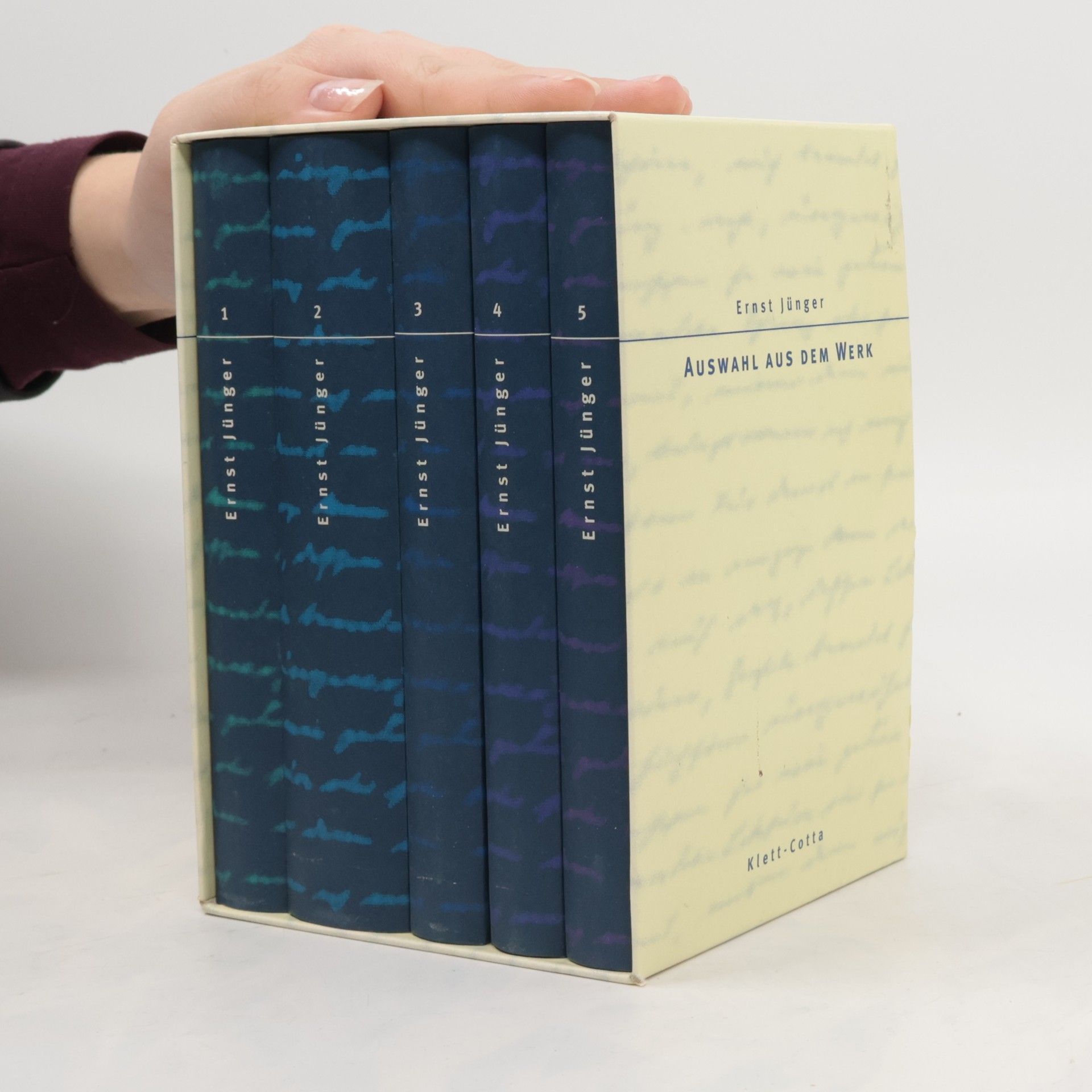 Ernst Jünger Auswahl aus dem Werk. 1-4