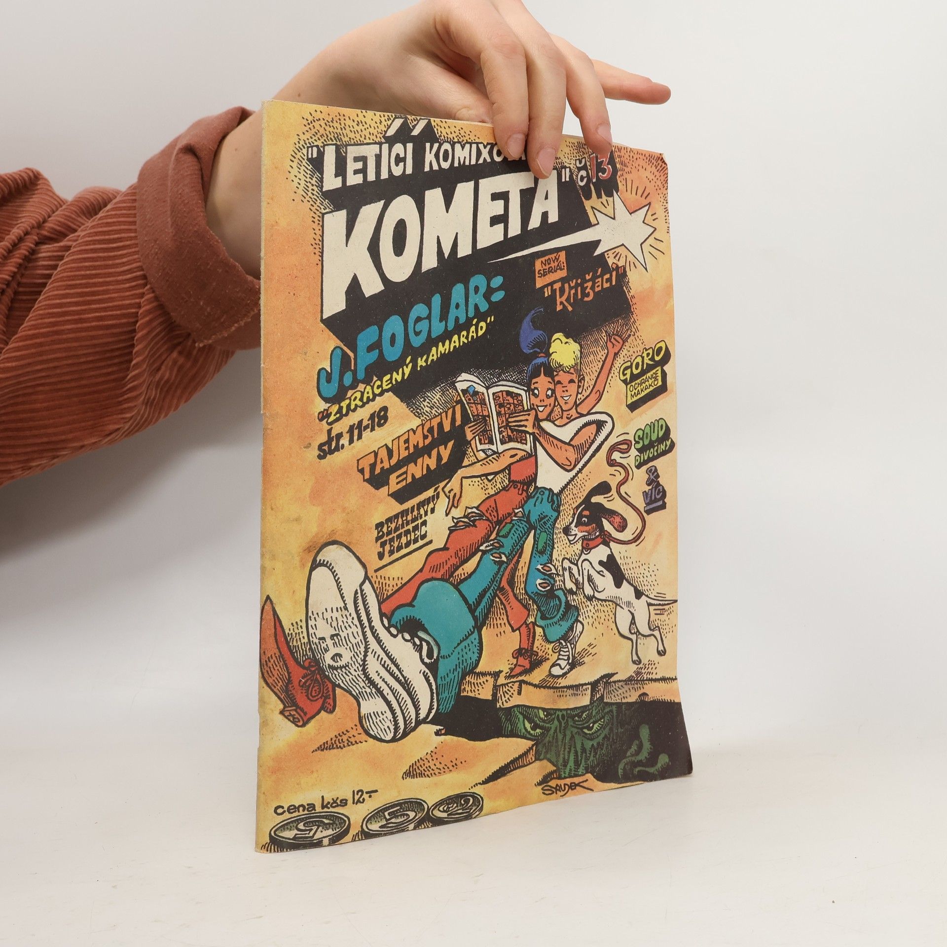 Kája Saudek Letící komixová kometa 13