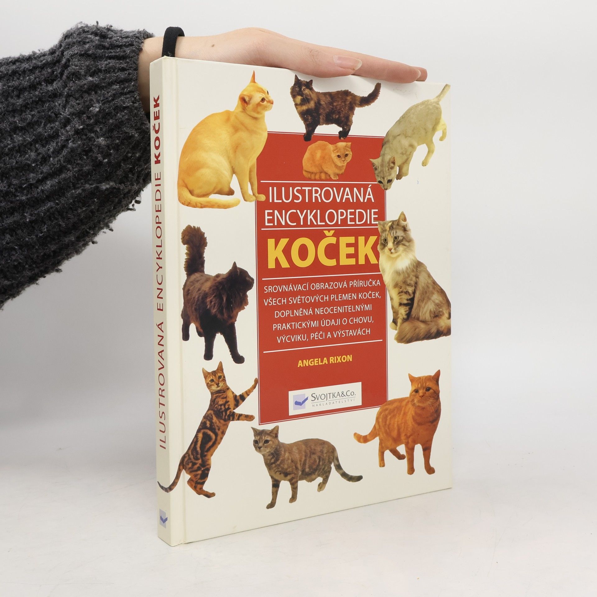 Angela Rixon Ilustrovaná encyklopedie koček