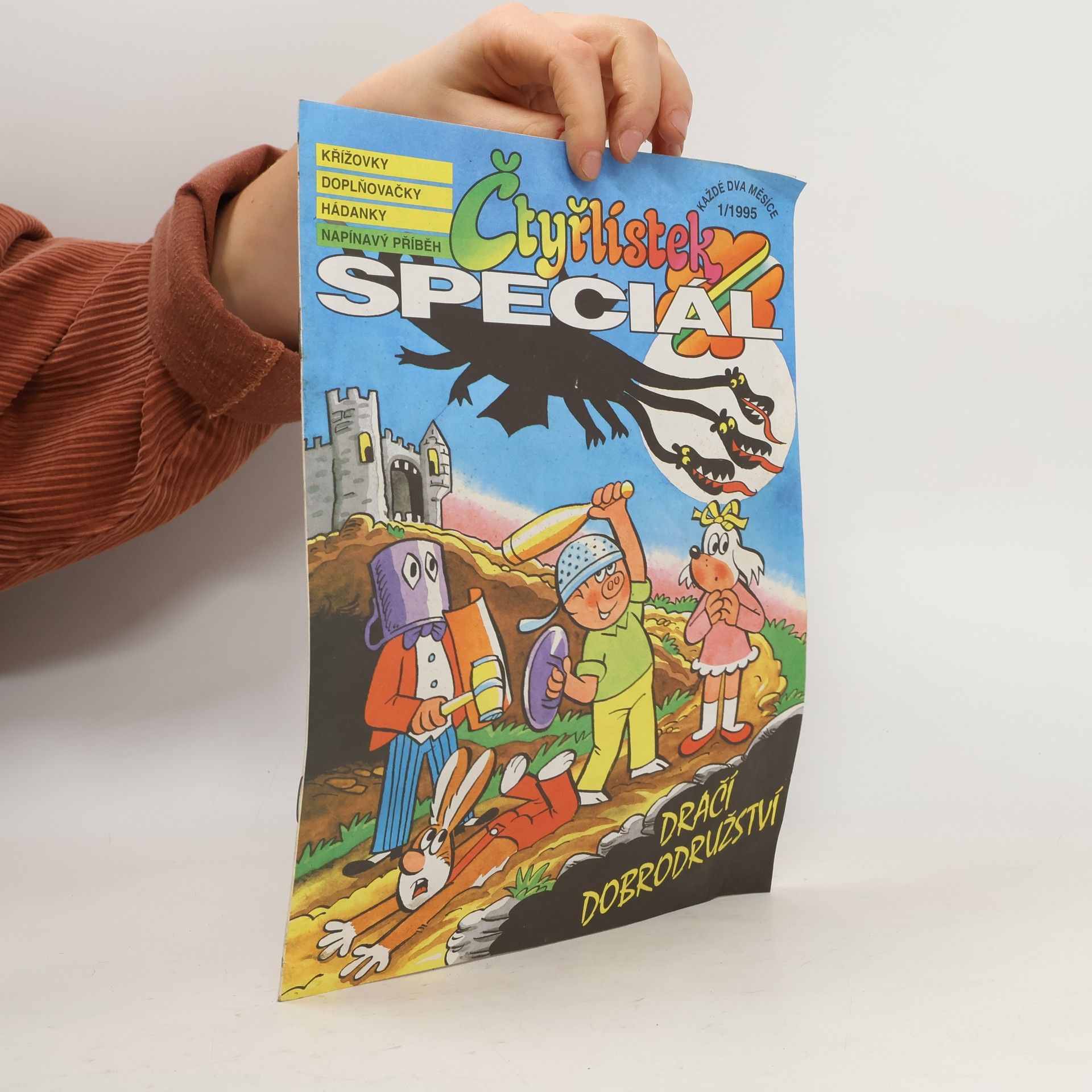 Kolektiv autorů Čtyřlístek speciál. Dračí dobrodružství 1/1995