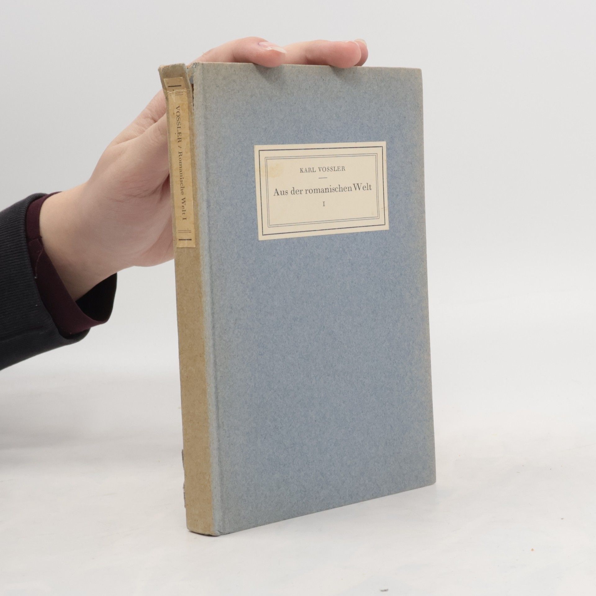 Aus der romanischen welt I