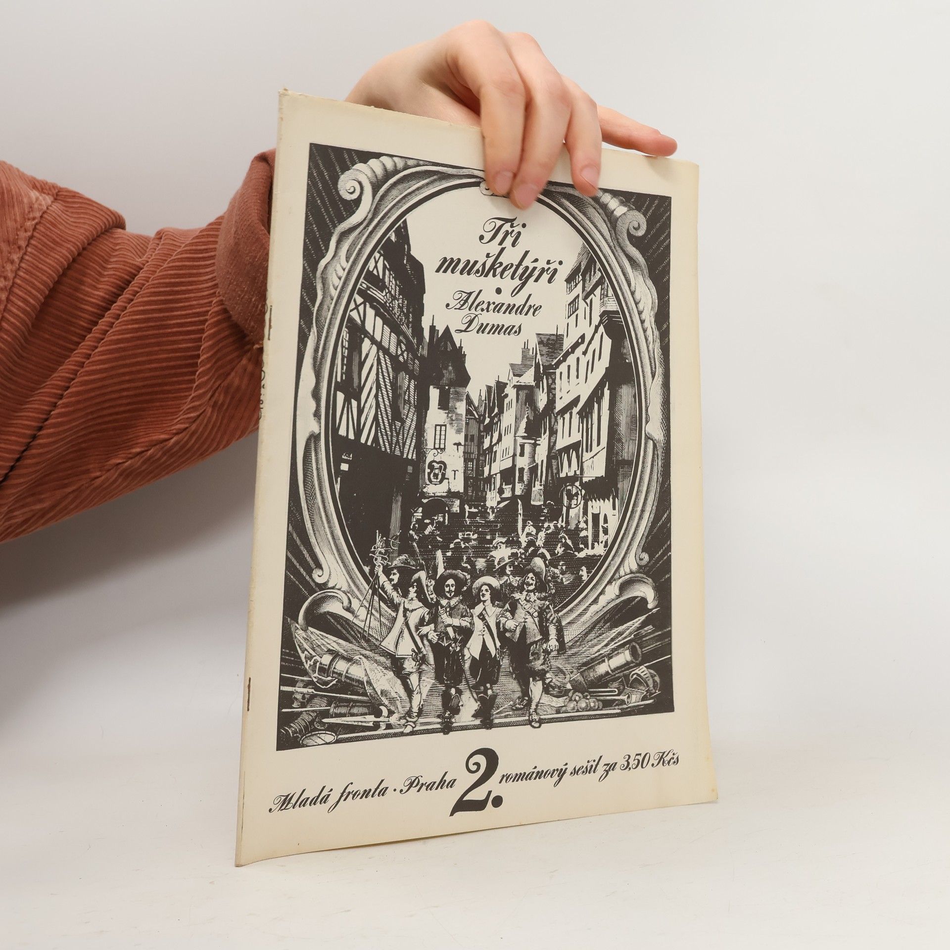 Alexandre Dumas der Ältere Tři mušketýři 2. románový sešit