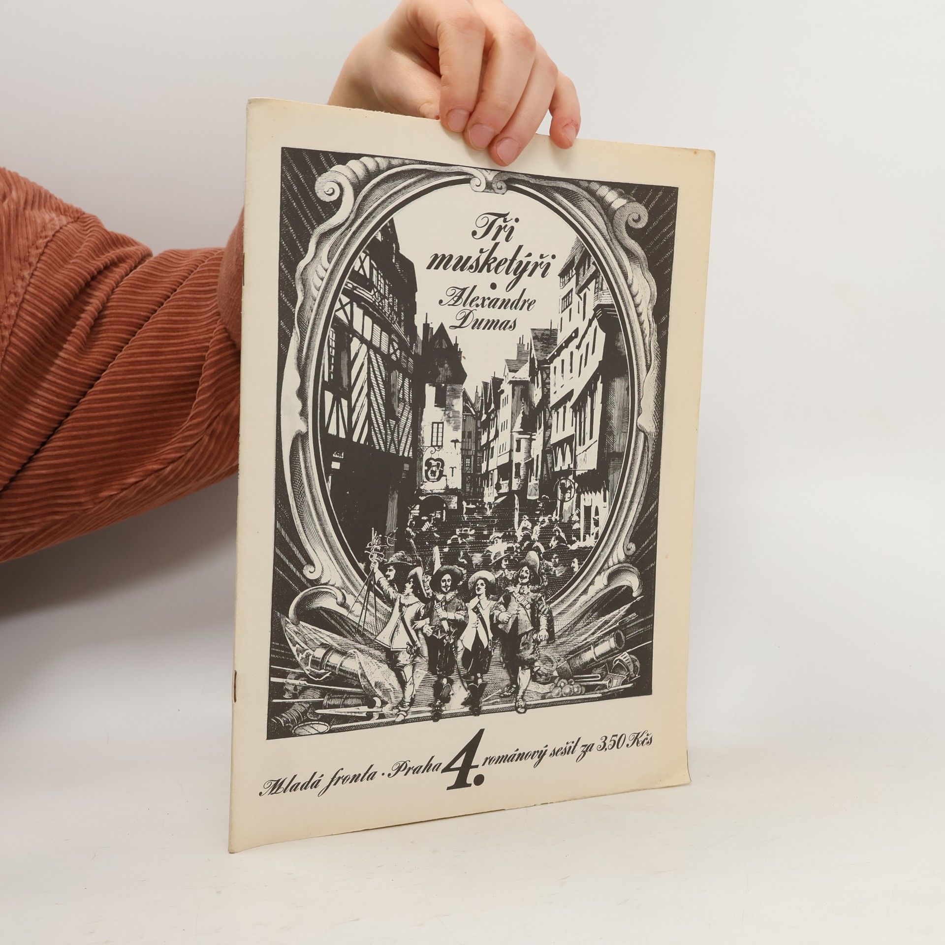 Alexandre Dumas der Ältere Tři mušketýři: 4. románový sešit
