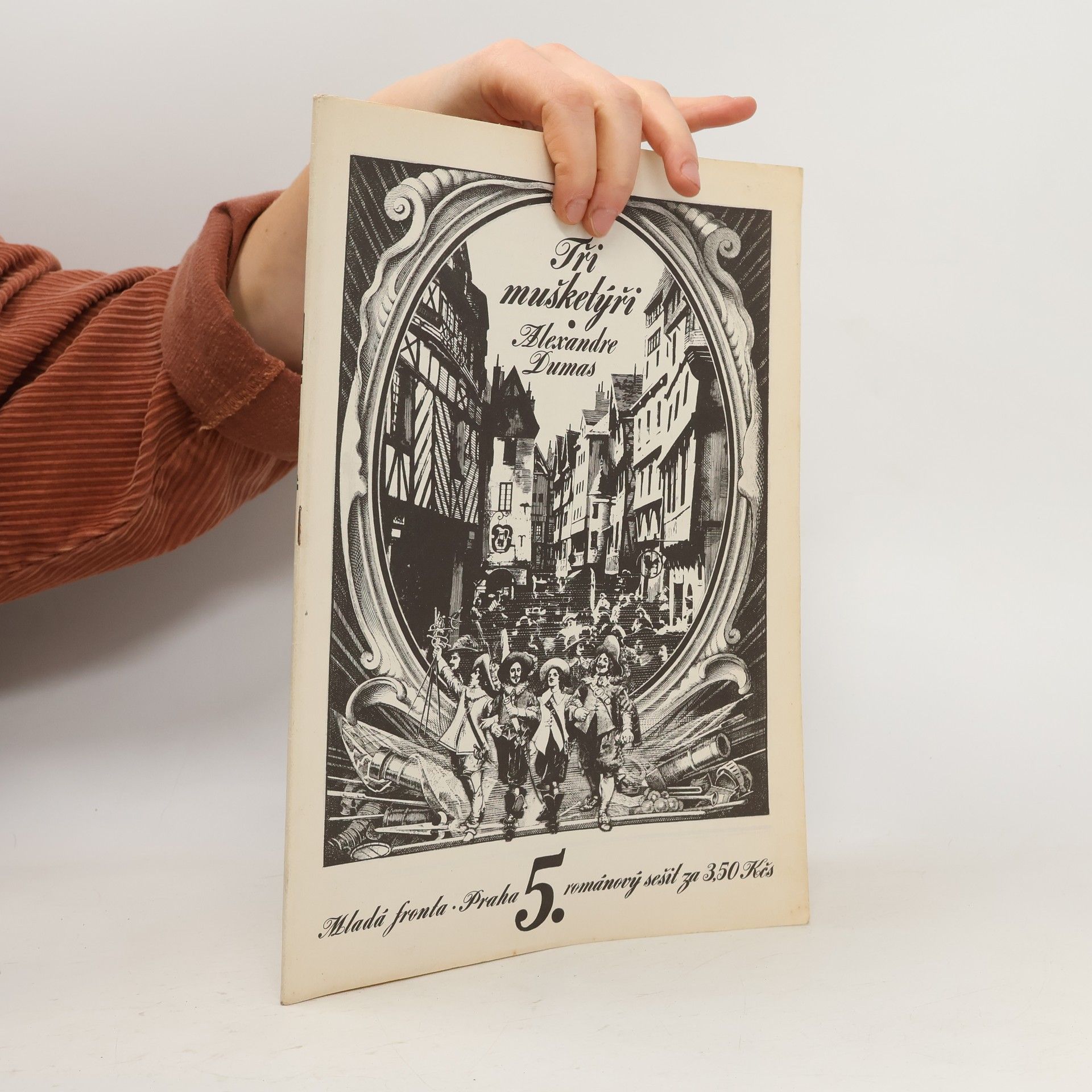 Alexandre Dumas der Ältere Tři mušketýři 5. románový sešit