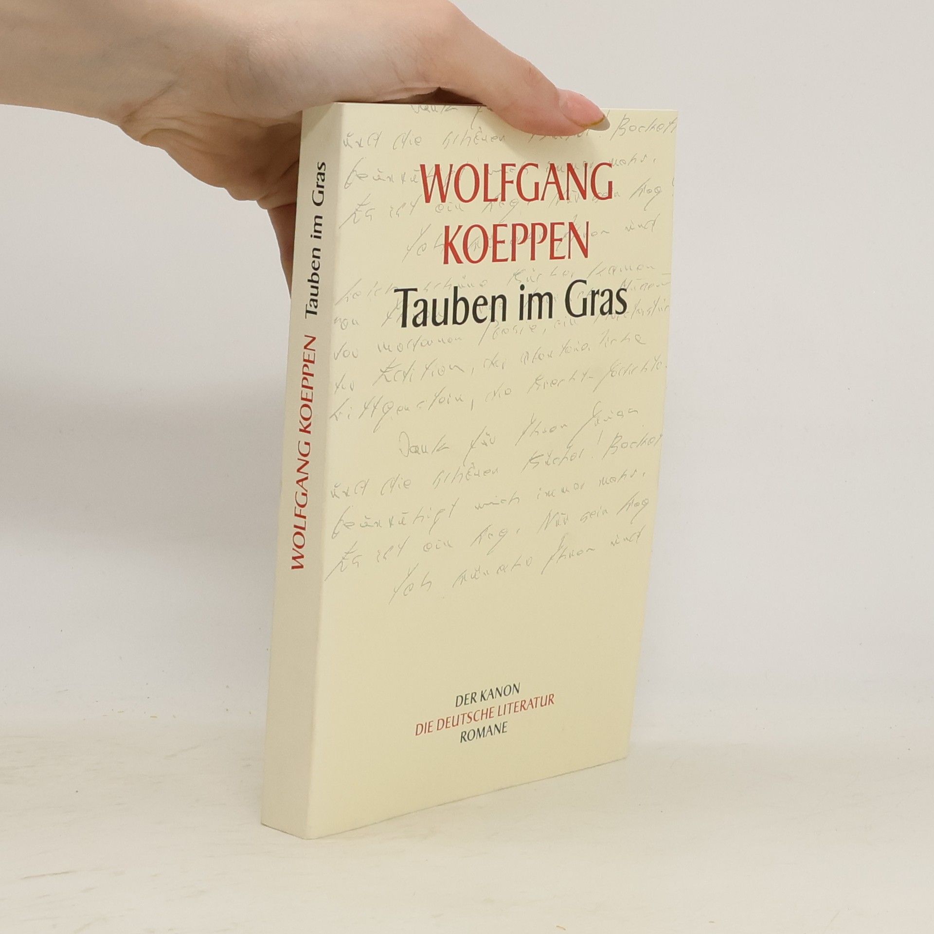 Wolfgang Koeppen Tauben im Gras