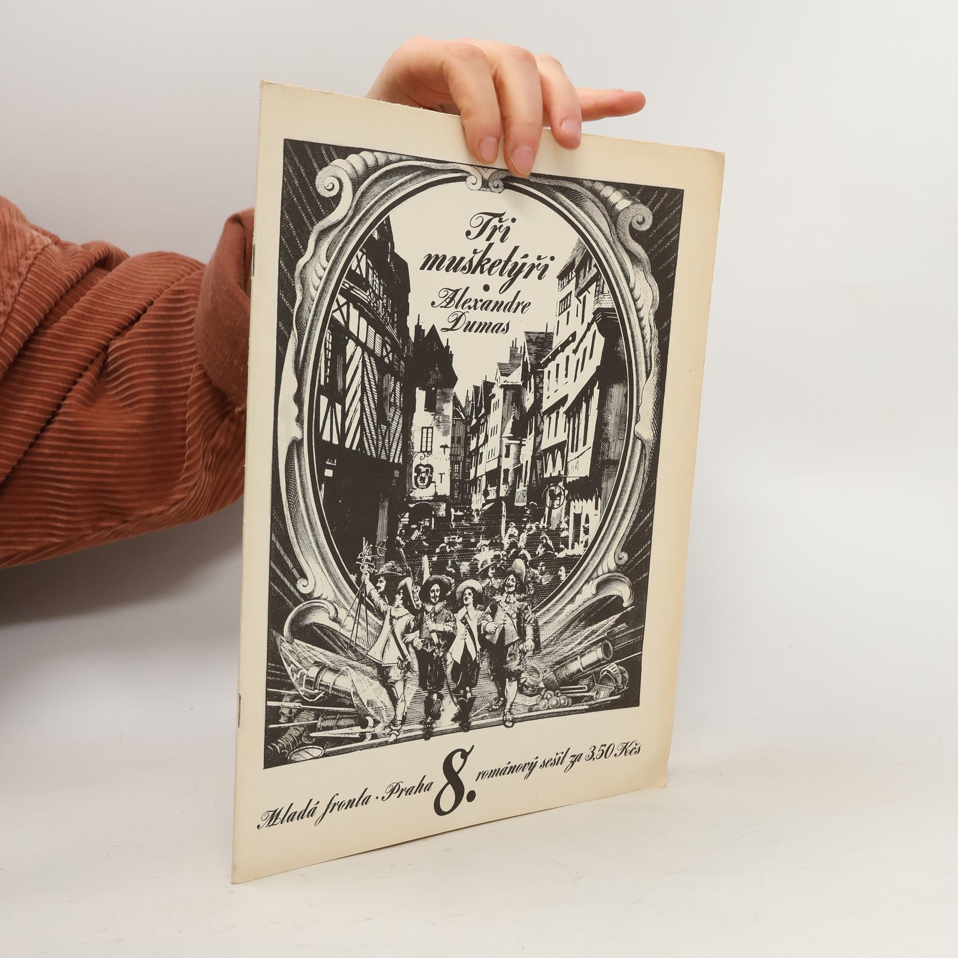 Alexandre Dumas der Ältere Tři mušketýři 8. Románový sešit