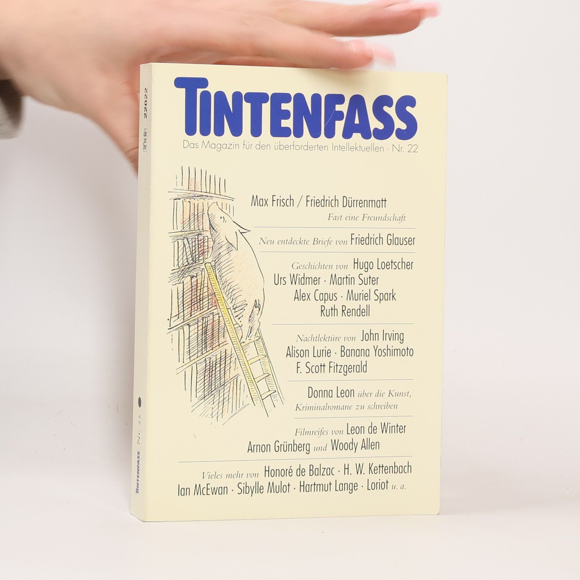Autores varios Tintenfaß. H.22. Das Magazin f. d. überforderten Intellektuellen