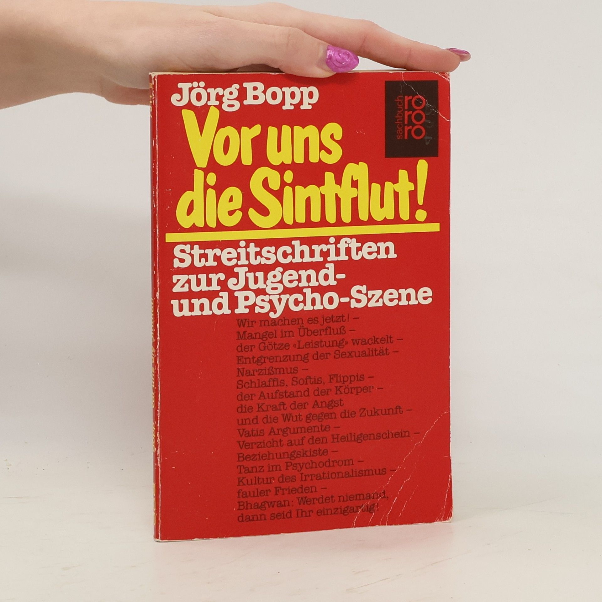 Jörg Bopp Vor uns die Sintflut